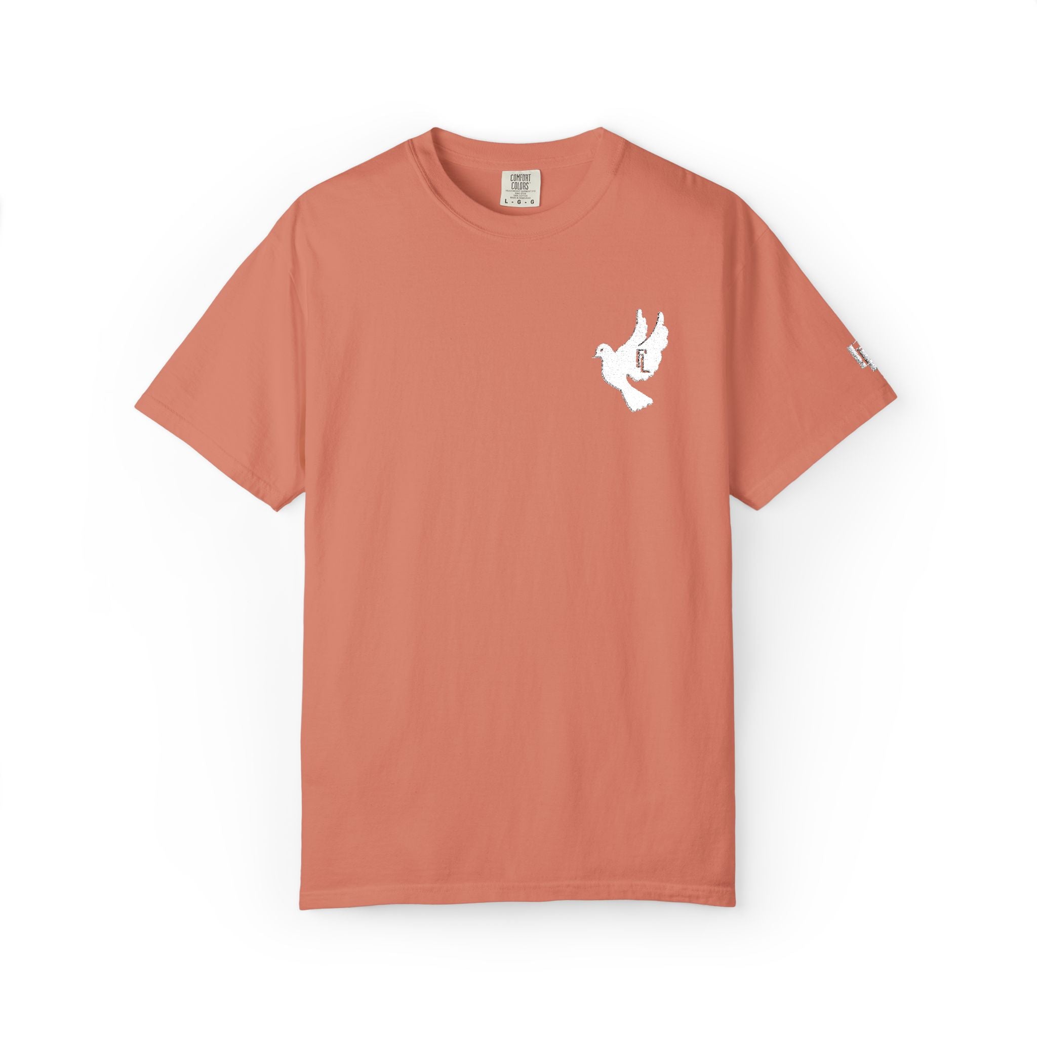 White-F4L DOVE T-Shirts [Embroidery]