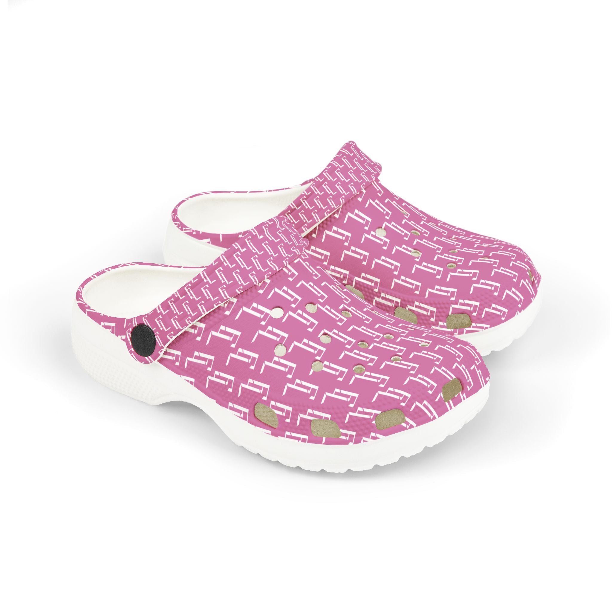 W Pink F4L Kid's EVA Foam Clogs