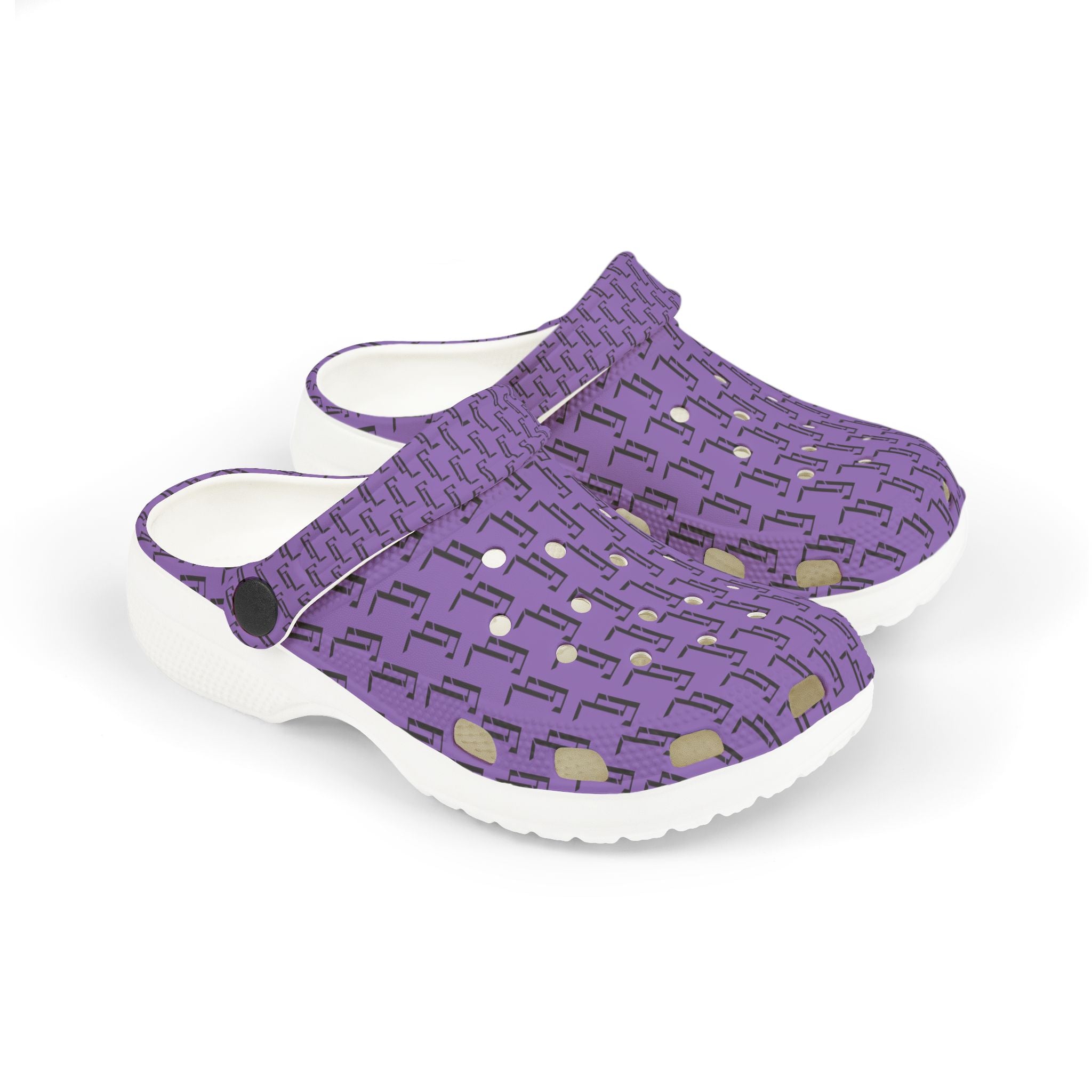 Light Purple F4L Kid's EVA Foam Clogs