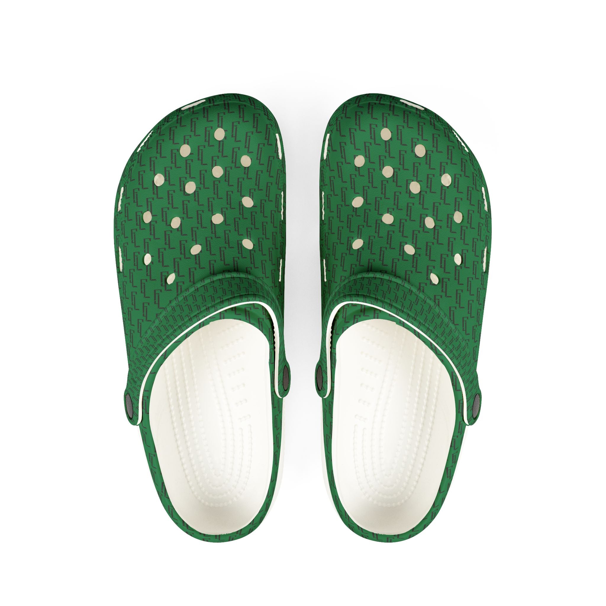 Dark Green F4L EVA Adult's Foam Clogs