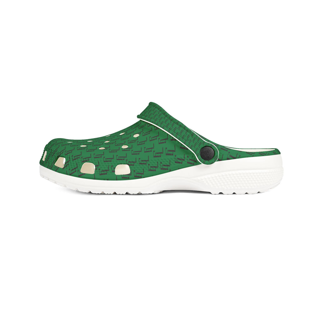 Dark Green F4L EVA Adult's Foam Clogs