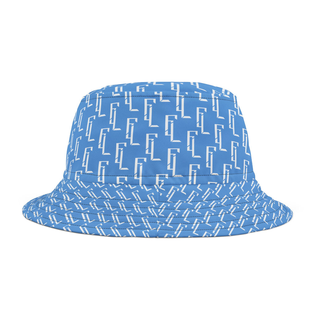 Light Blue White-F4L Bucket Hat