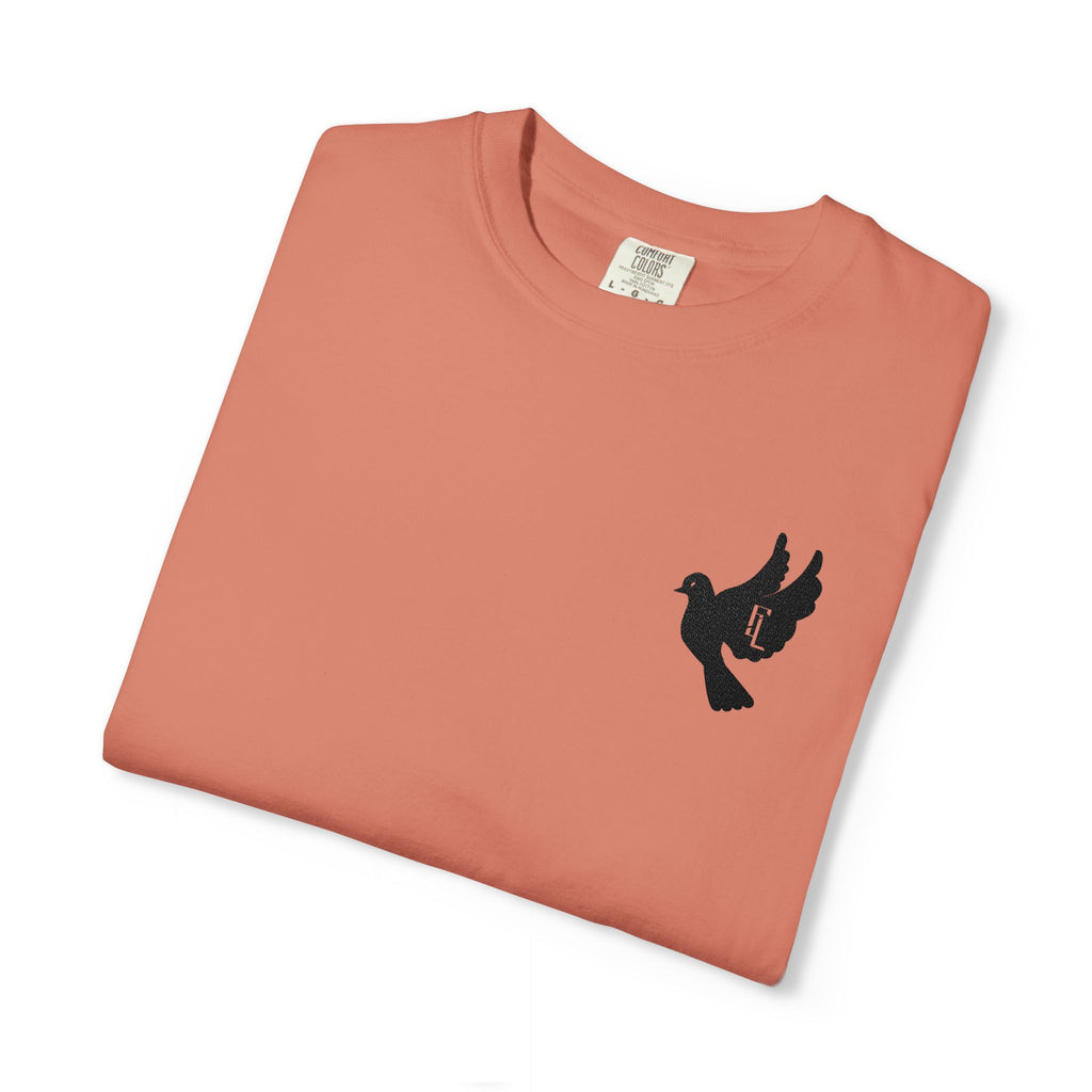 Black-F4L DOVE T-Shirts [Embroidery]