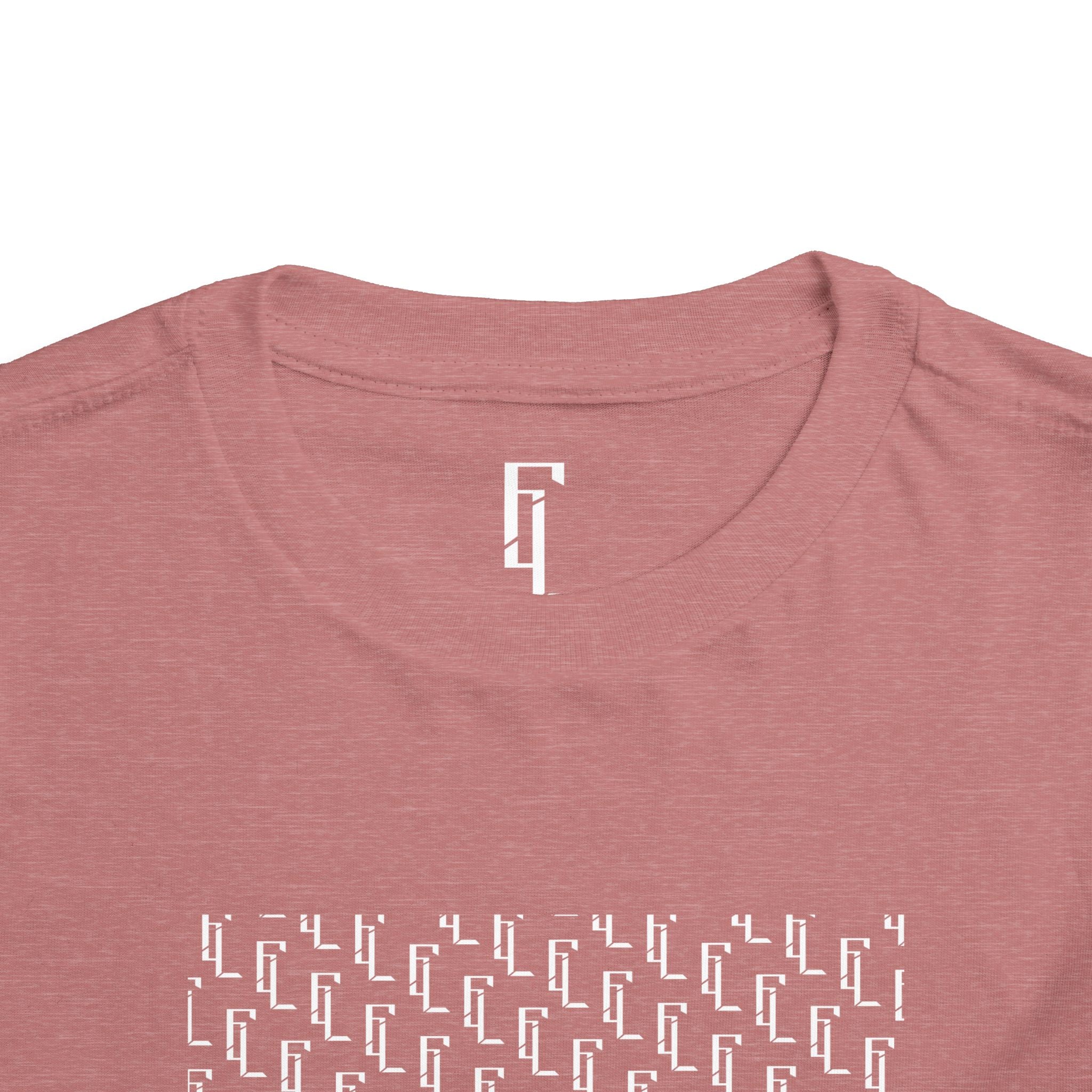 White-F4L Toddler Short Sleeve Tee