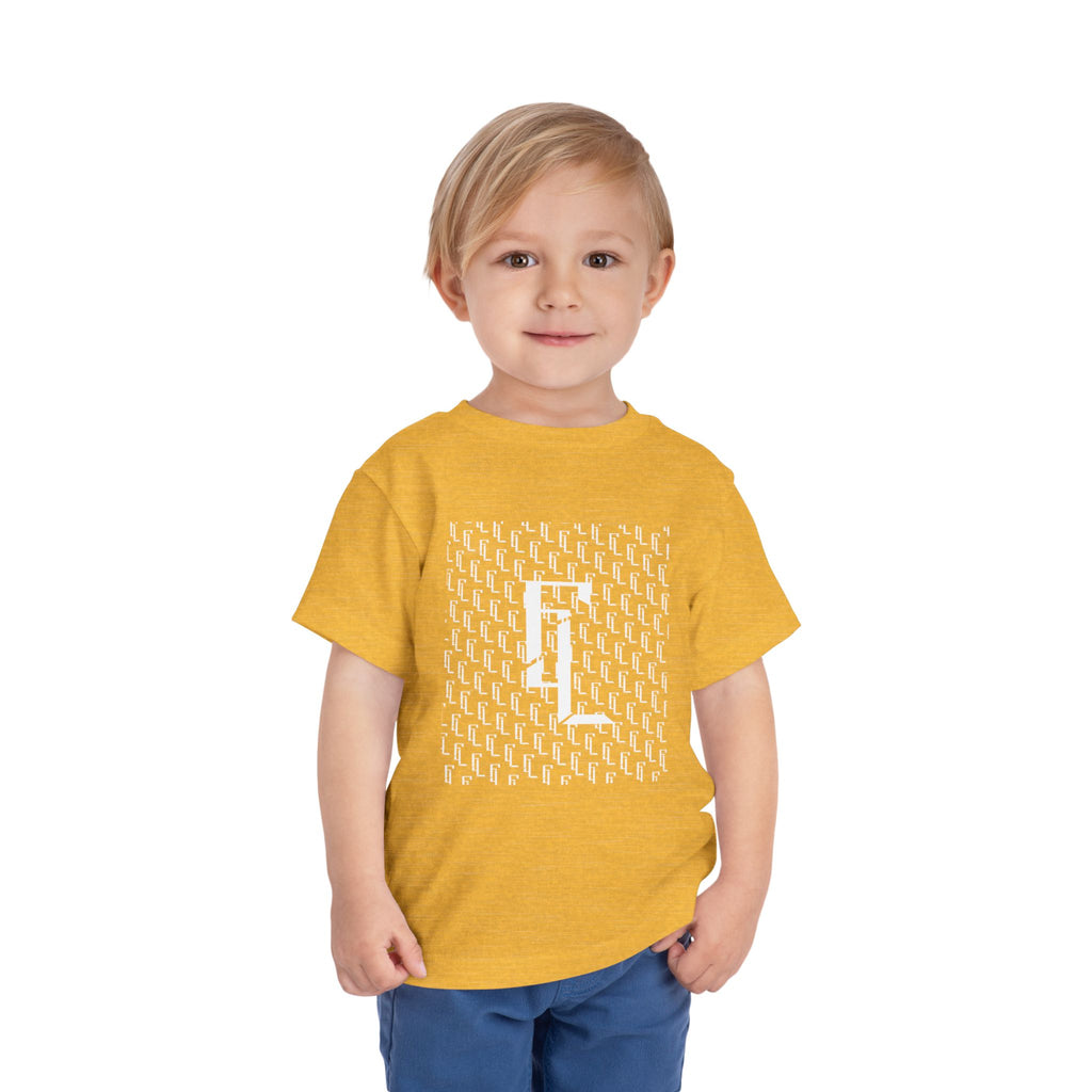 White-F4L Toddler Short Sleeve Tee