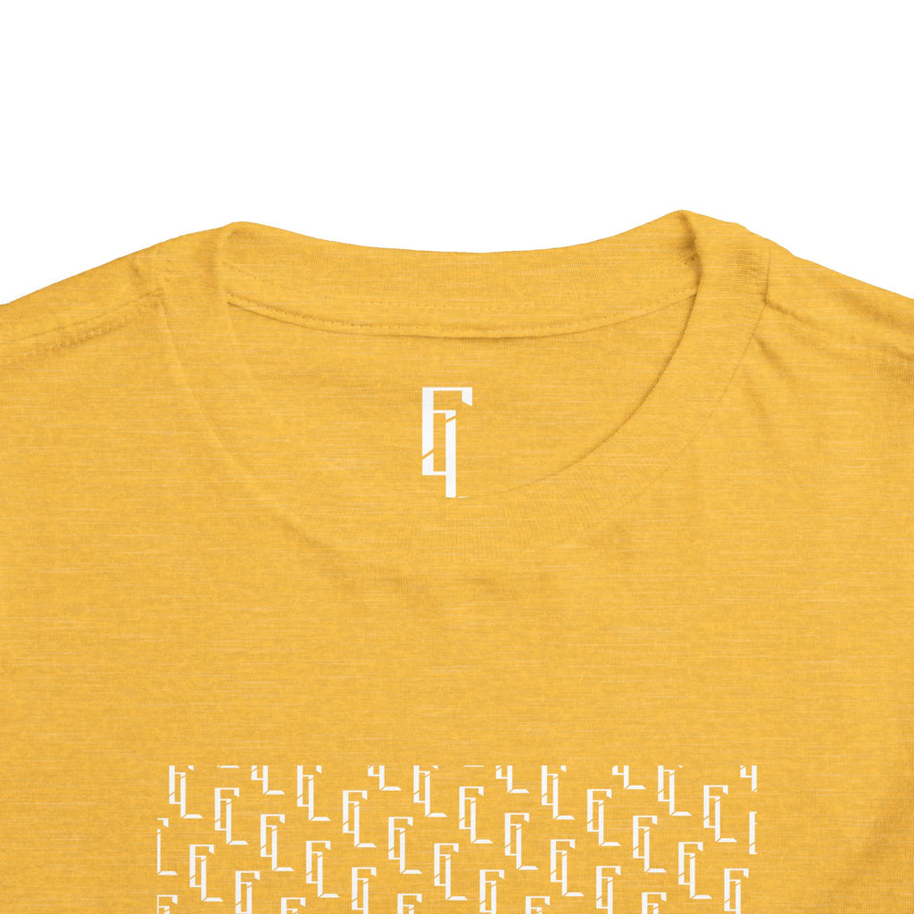 White-F4L Toddler Short Sleeve Tee