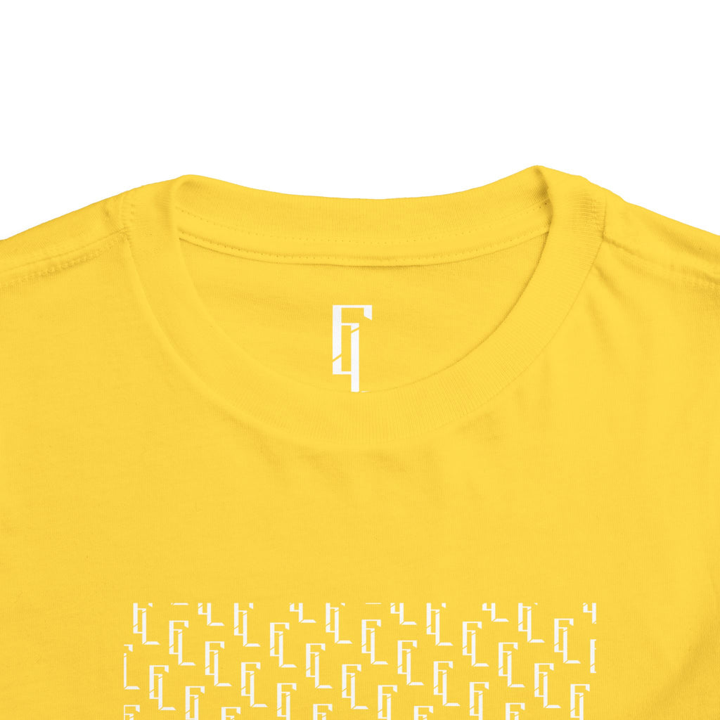 White-F4L Toddler Short Sleeve Tee