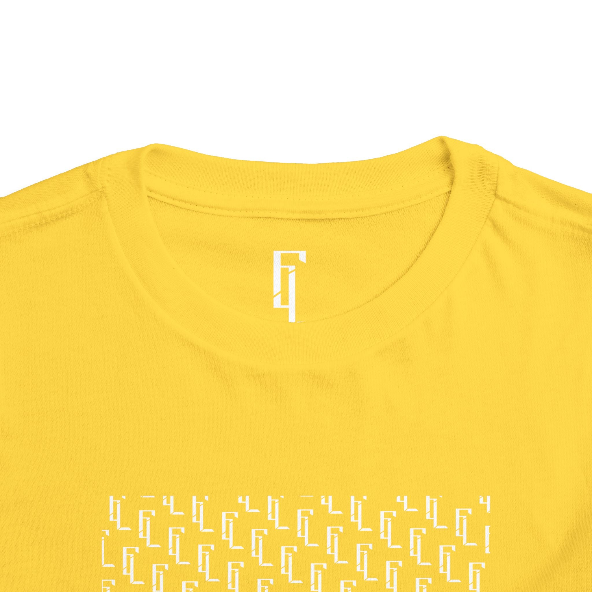 White-F4L Toddler Short Sleeve Tee