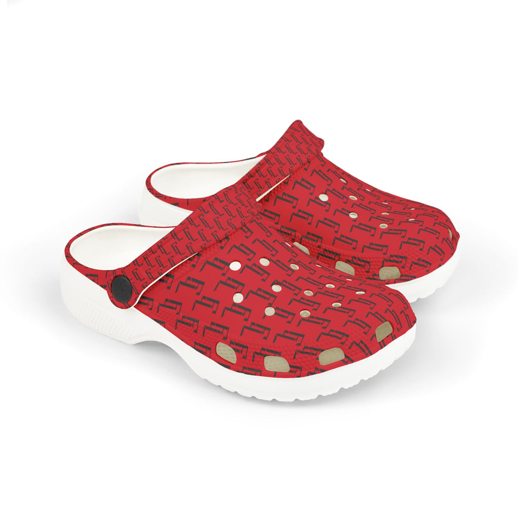 Red F4L Kid's EVA Foam Clogs