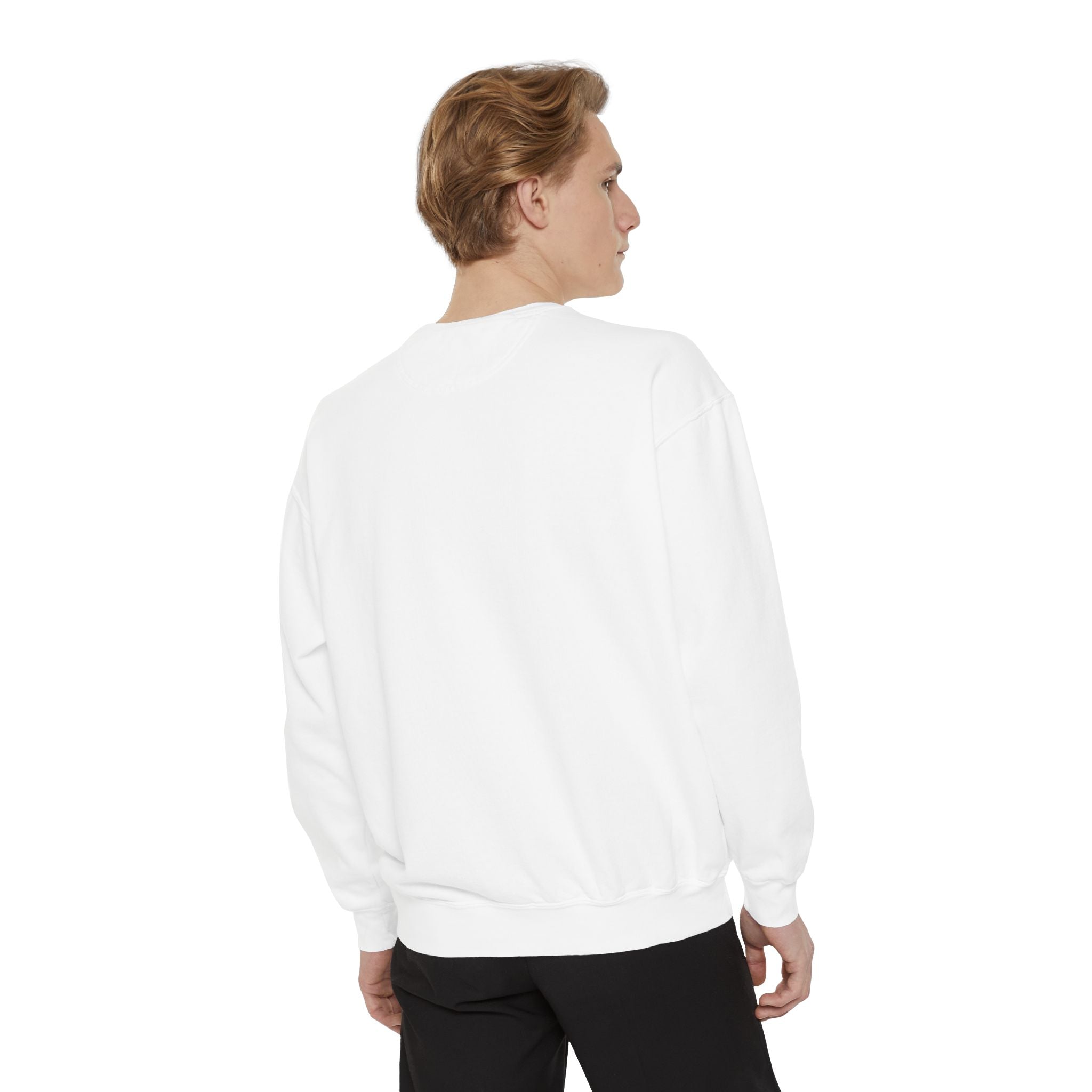 Black-F4L Garment-Dyed Sweaters [Embroidery]