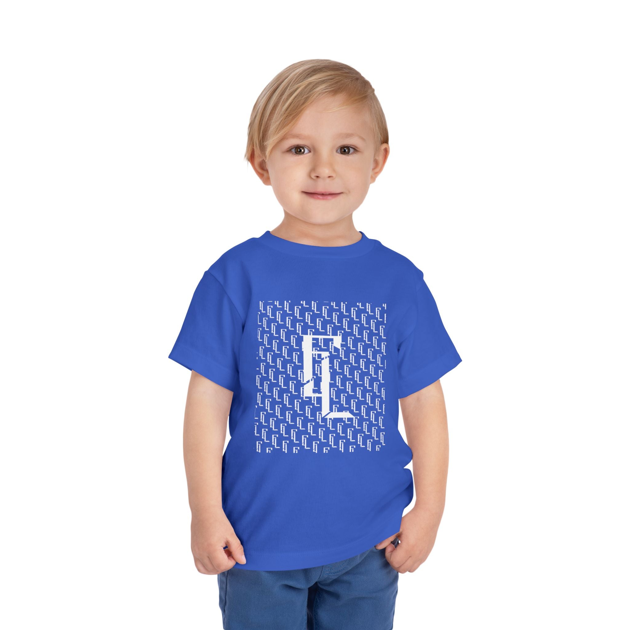 White-F4L Toddler Short Sleeve Tee