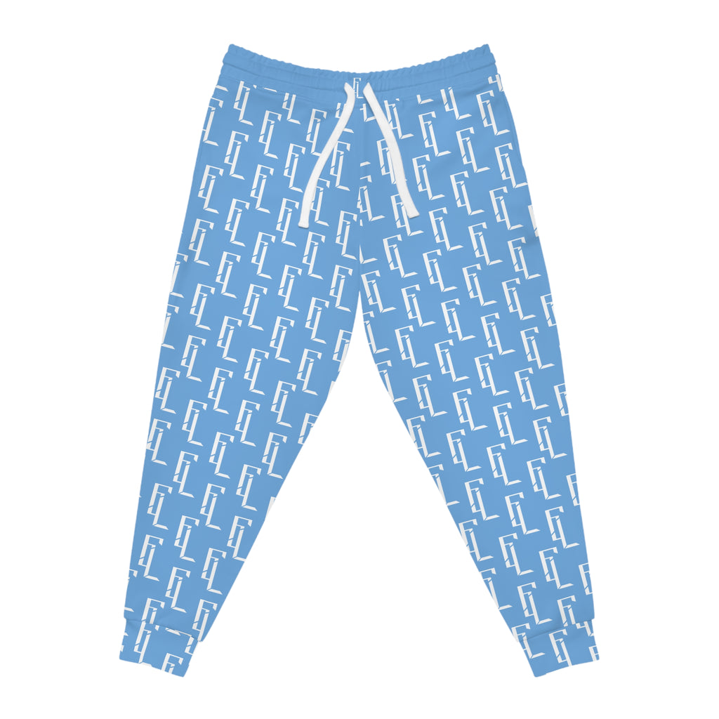 Light Blue F4L Men's Athletic Joggers