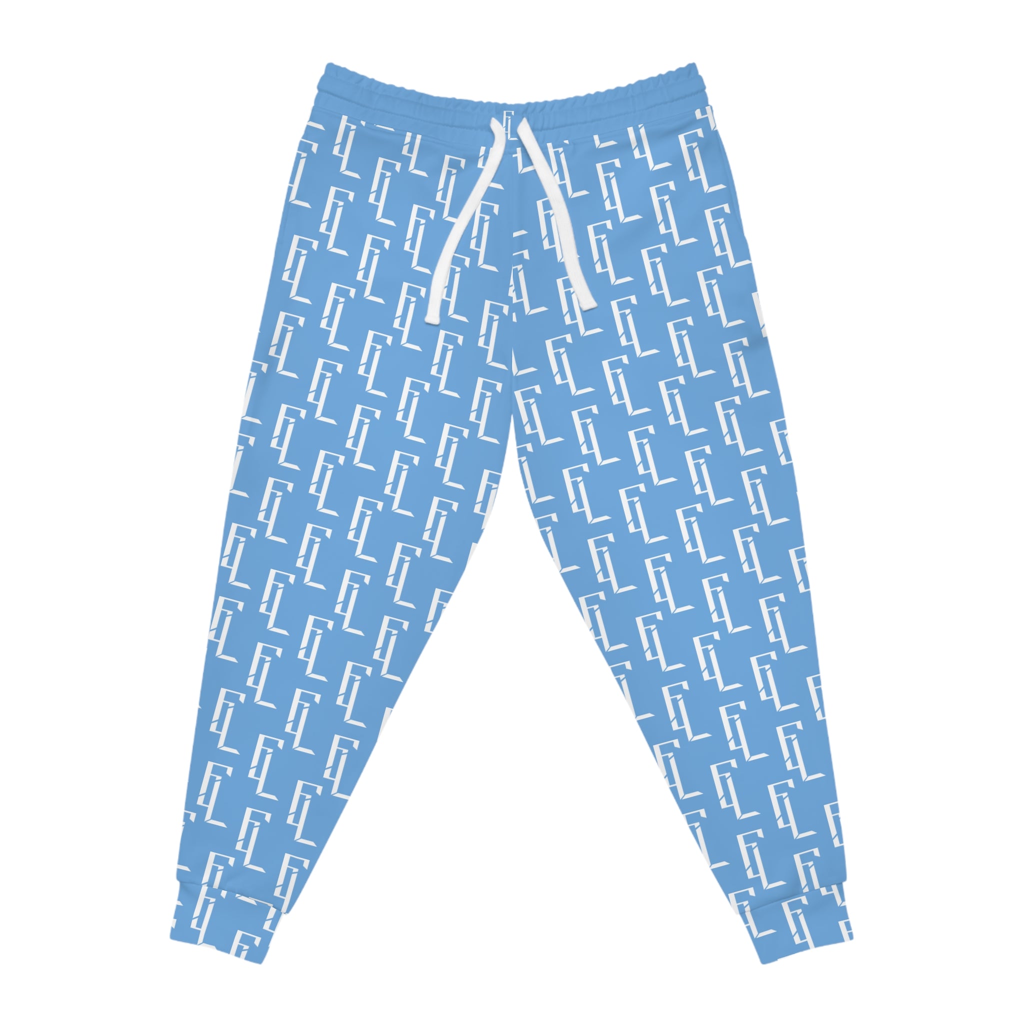 Light Blue F4L Men's Athletic Joggers