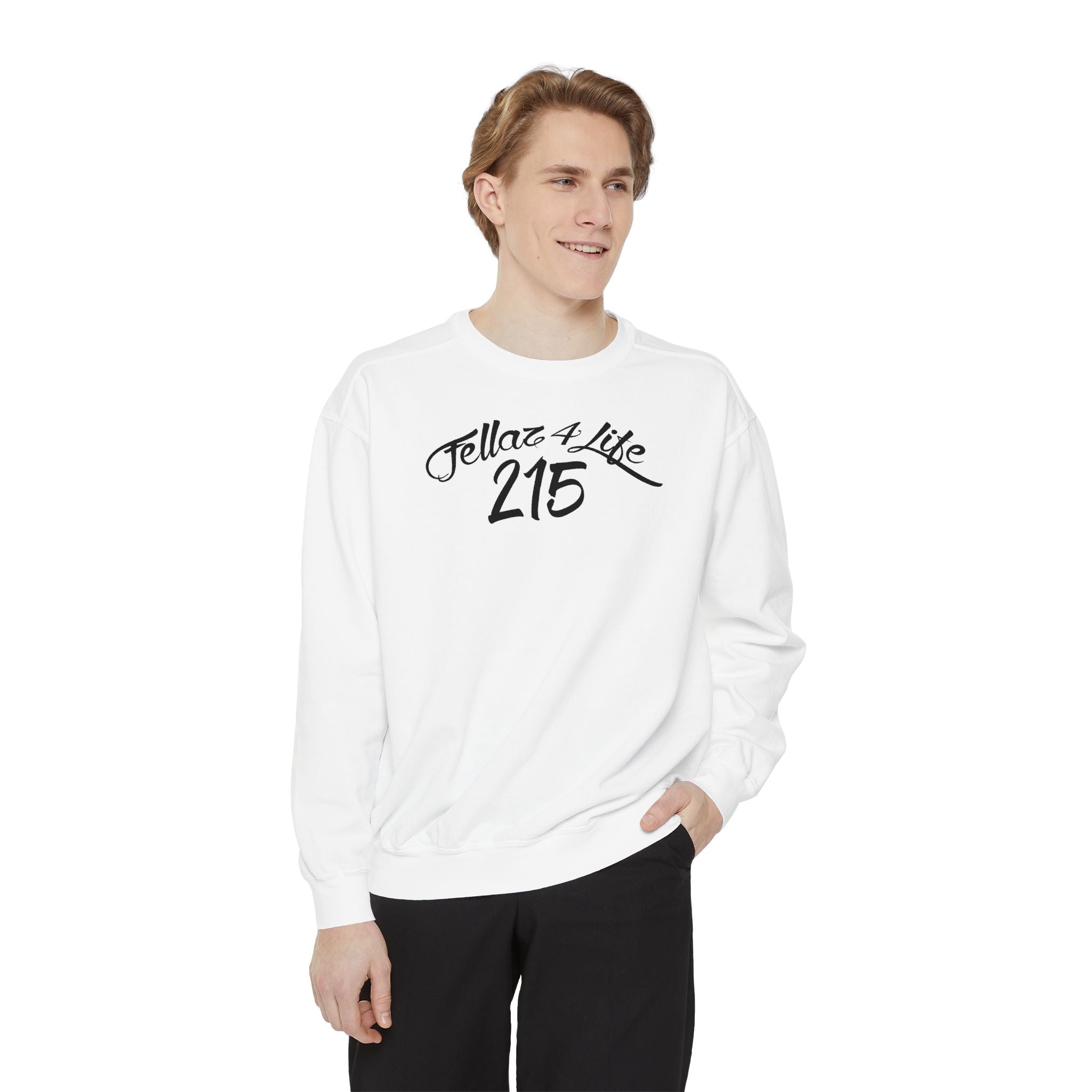 Black-FELLAZ4LIFE White Sweater