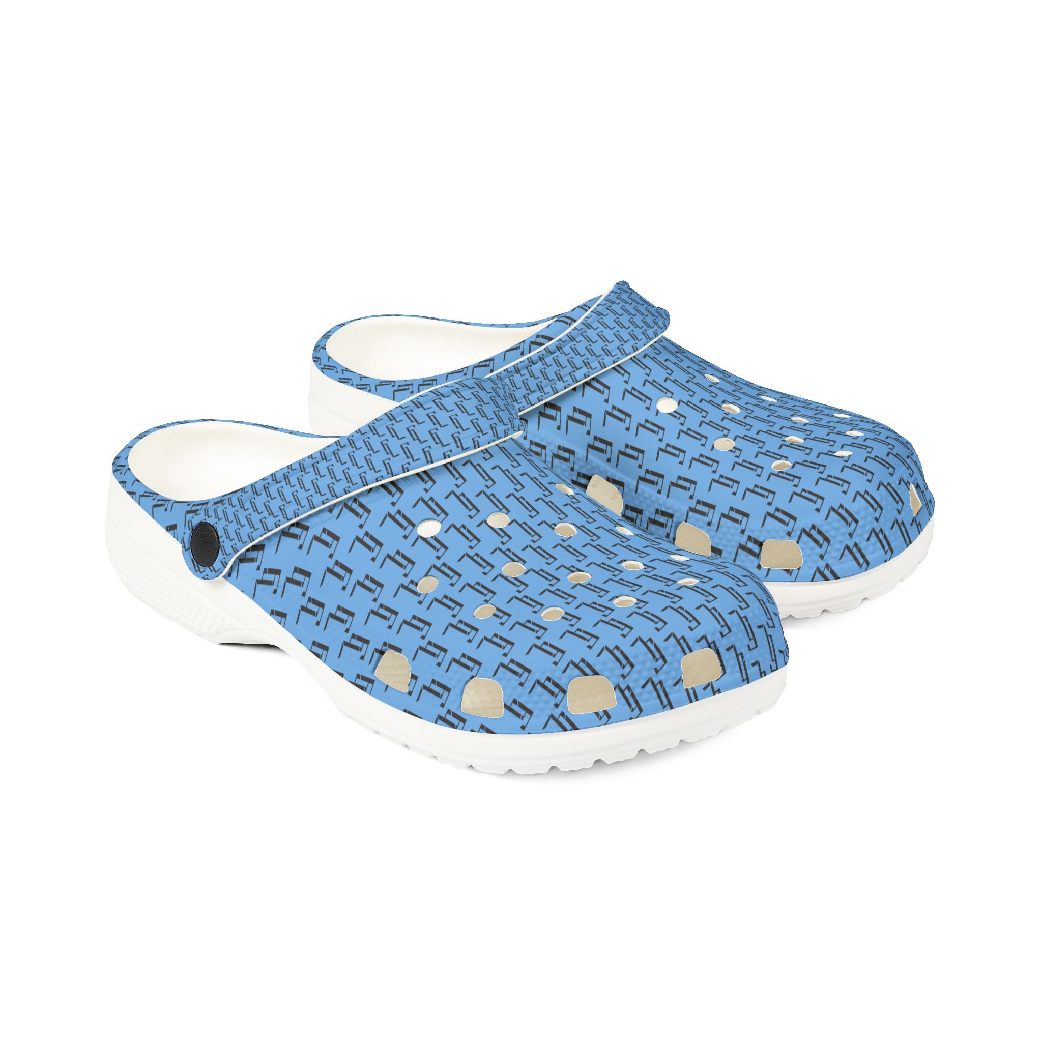 Light Blue F4L EVA Adult's Foam Clogs