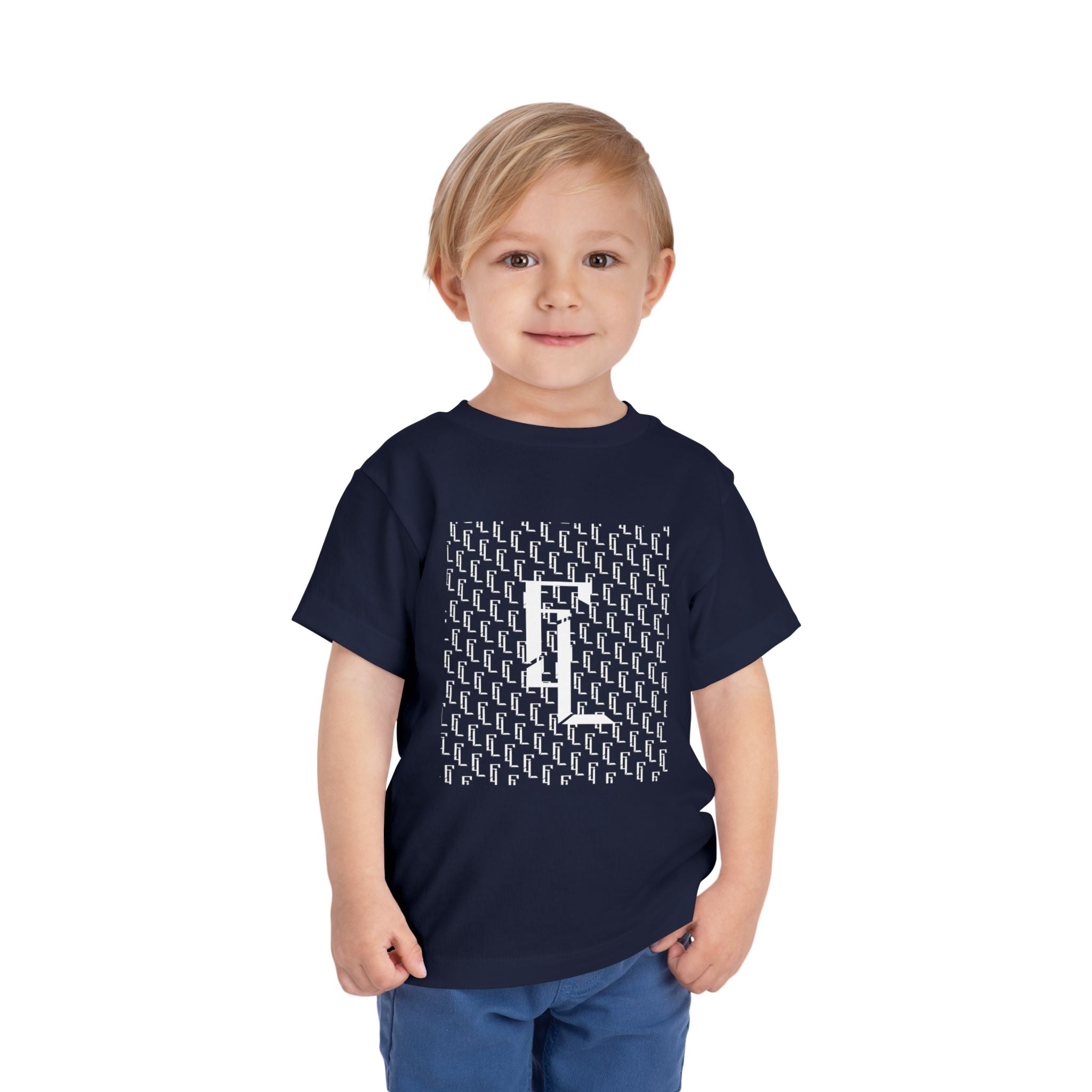 White-F4L Toddler Short Sleeve Tee