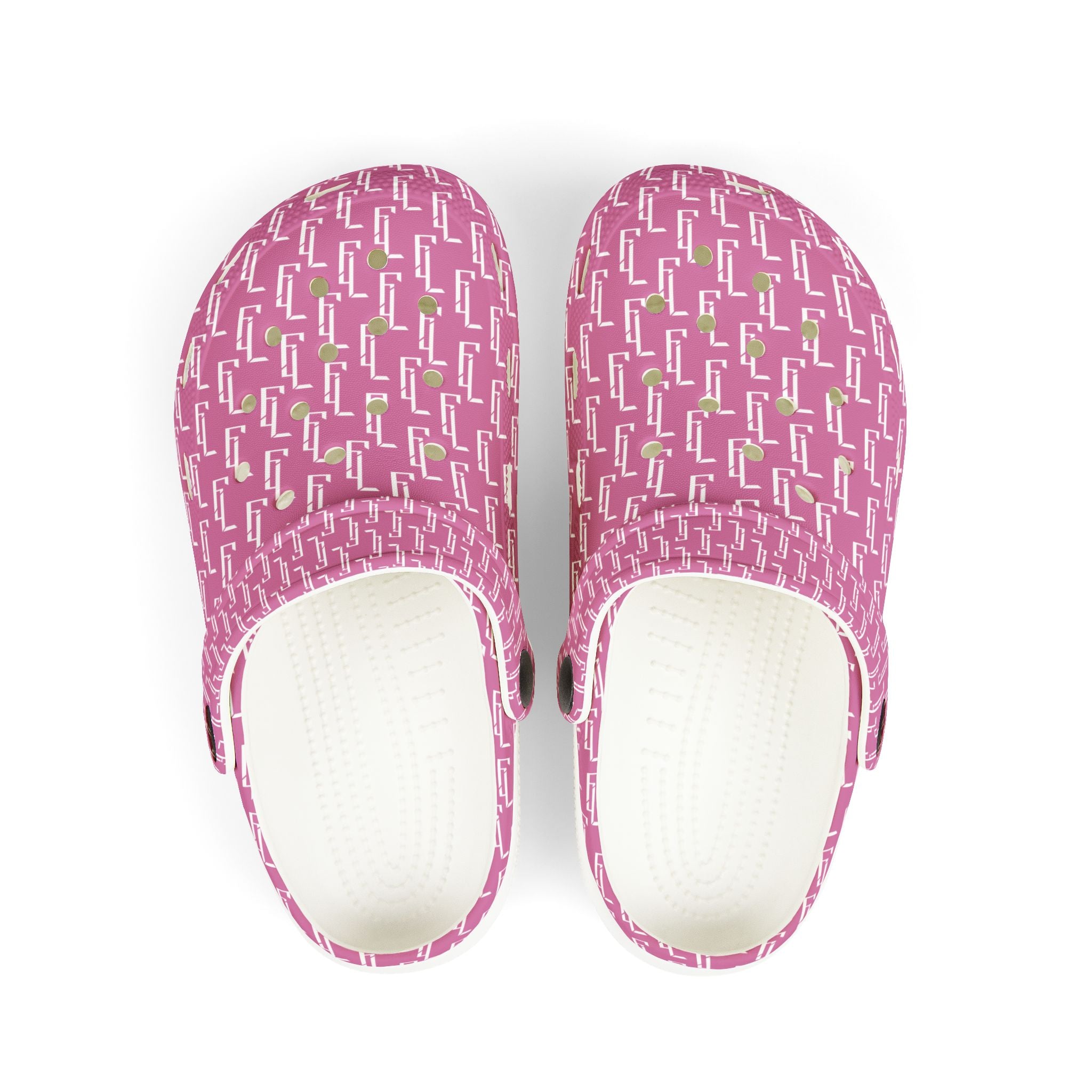 W Pink F4L Kid's EVA Foam Clogs