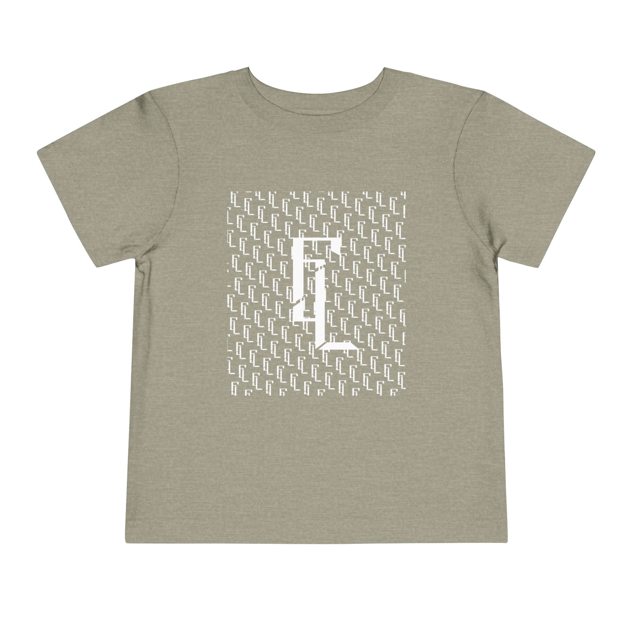 White-F4L Toddler Short Sleeve Tee