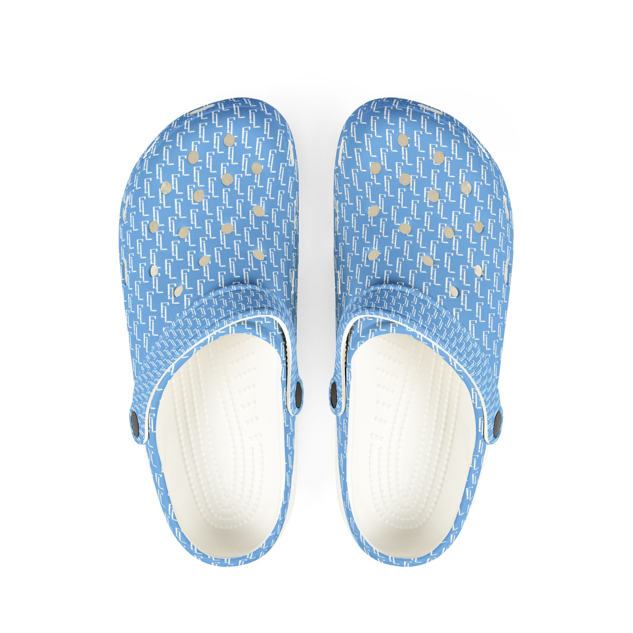 W Light Blue F4L EVA Adult's Foam Clogs