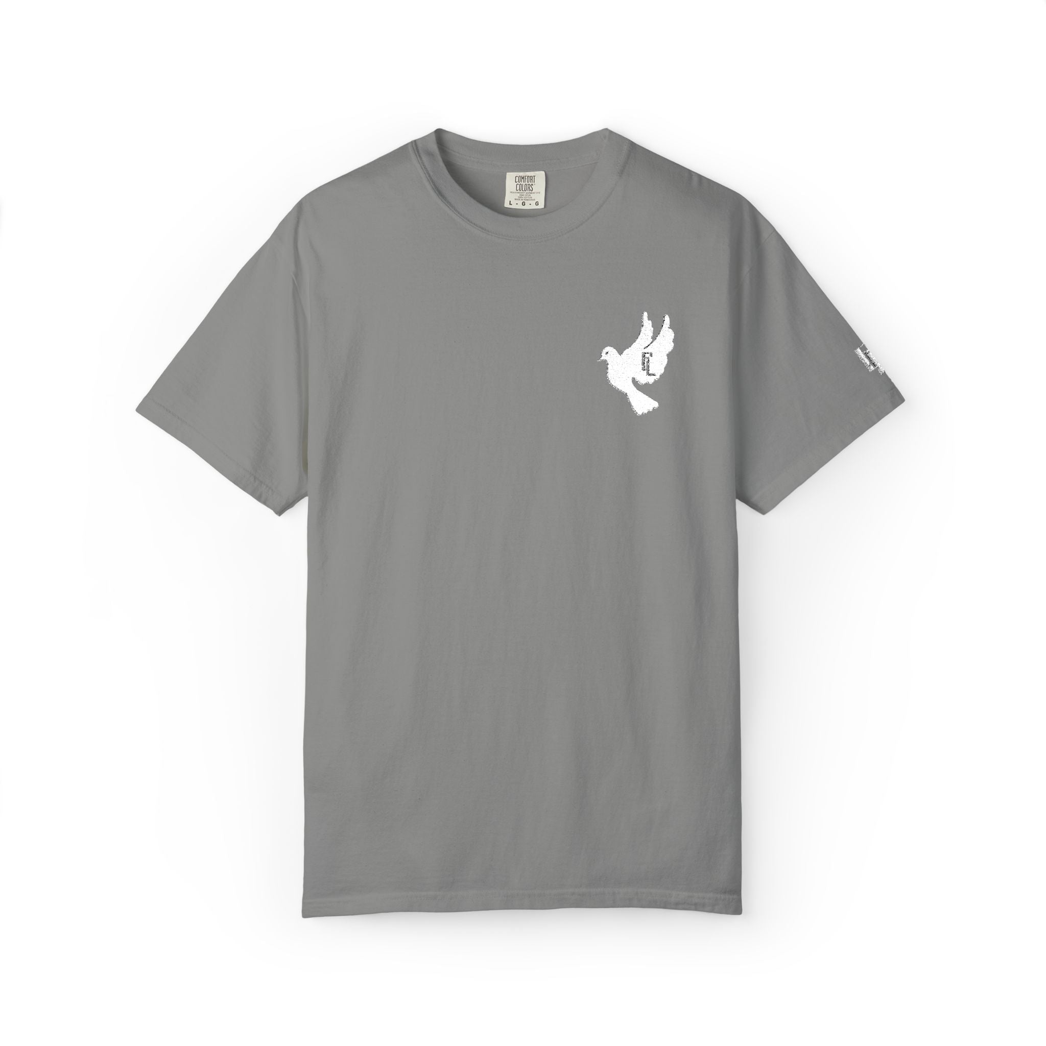 White-F4L DOVE T-Shirts [Embroidery]