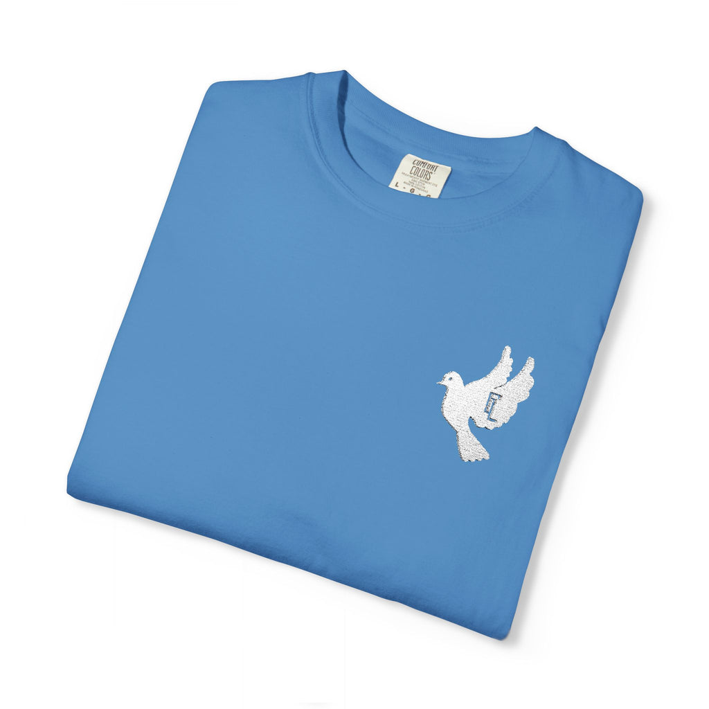White-F4L DOVE T-Shirts [Embroidery]