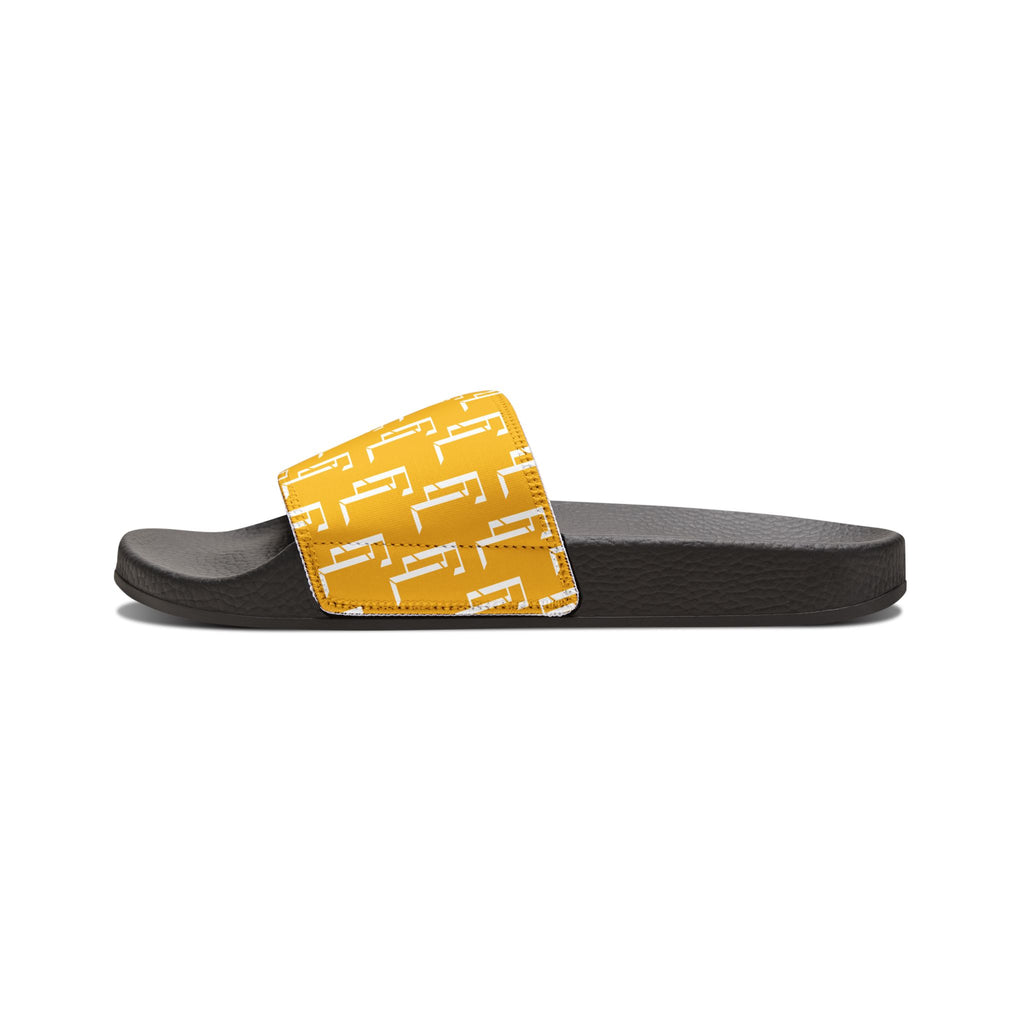 Yellow F4L Men's Removable-Strap Sandals