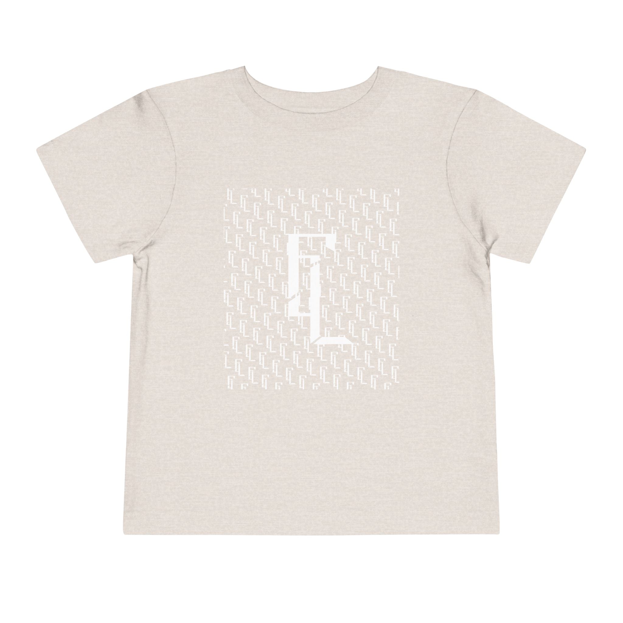 White-F4L Toddler Short Sleeve Tee