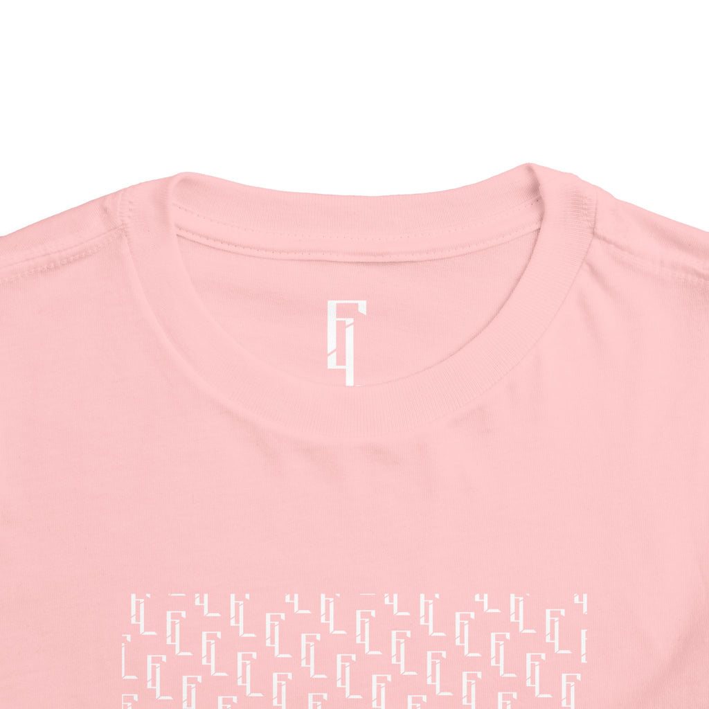 White-F4L Toddler Short Sleeve Tee