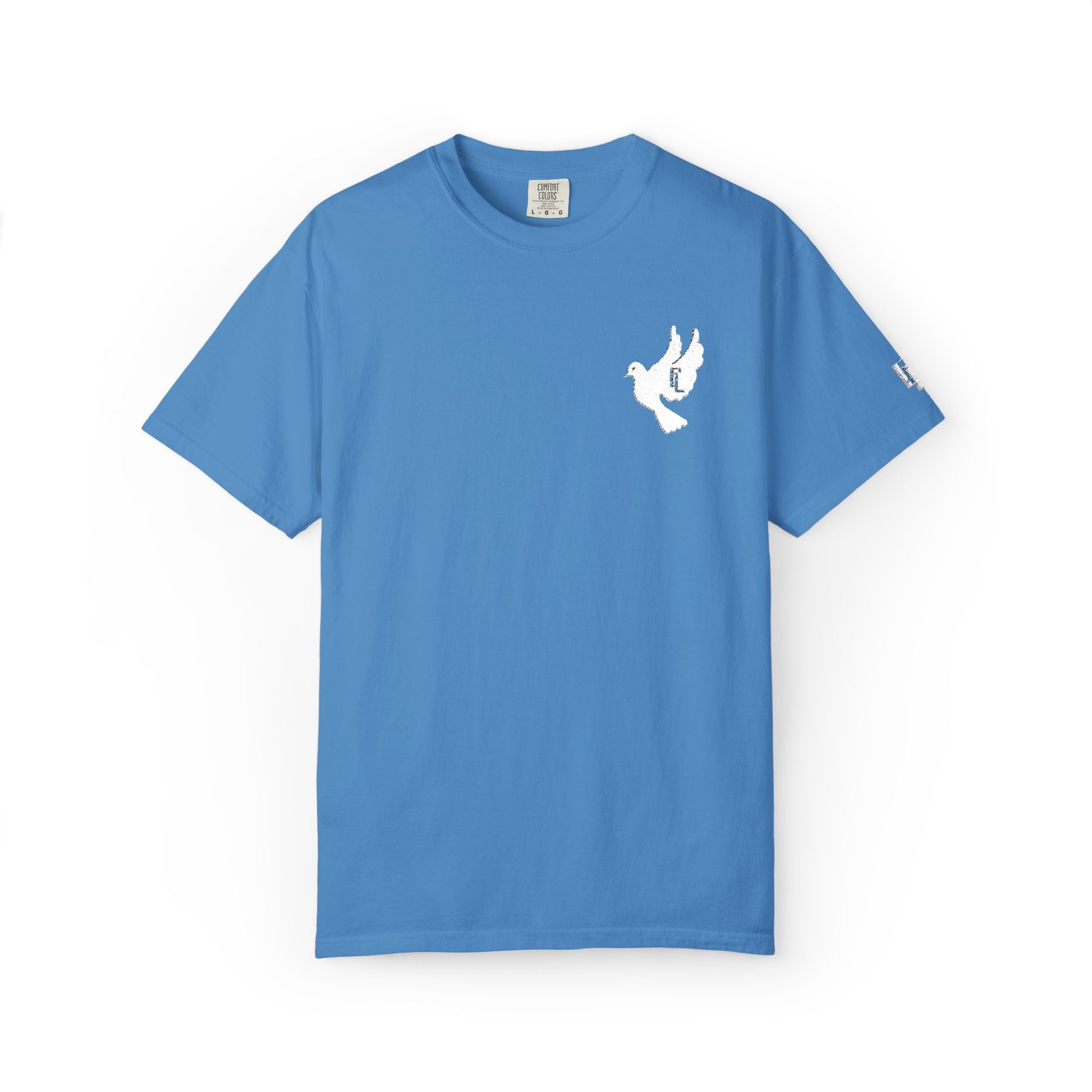 White-F4L DOVE T-Shirts [Embroidery]