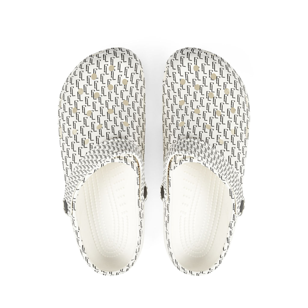 White F4L EVA Adult's Foam Clogs