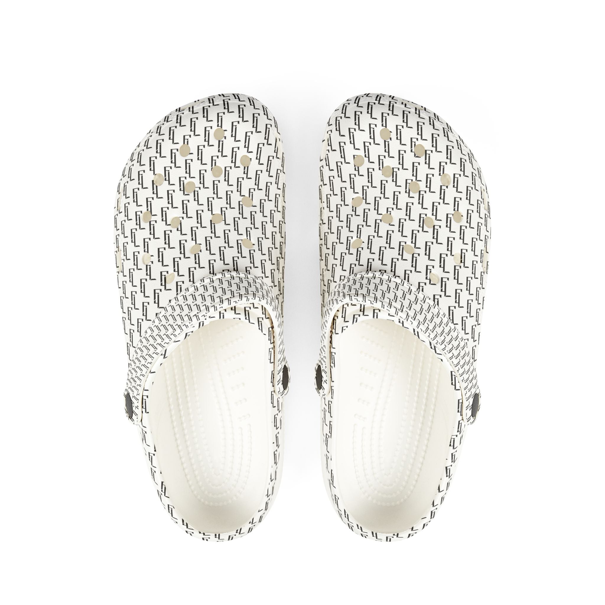 White F4L EVA Adult's Foam Clogs