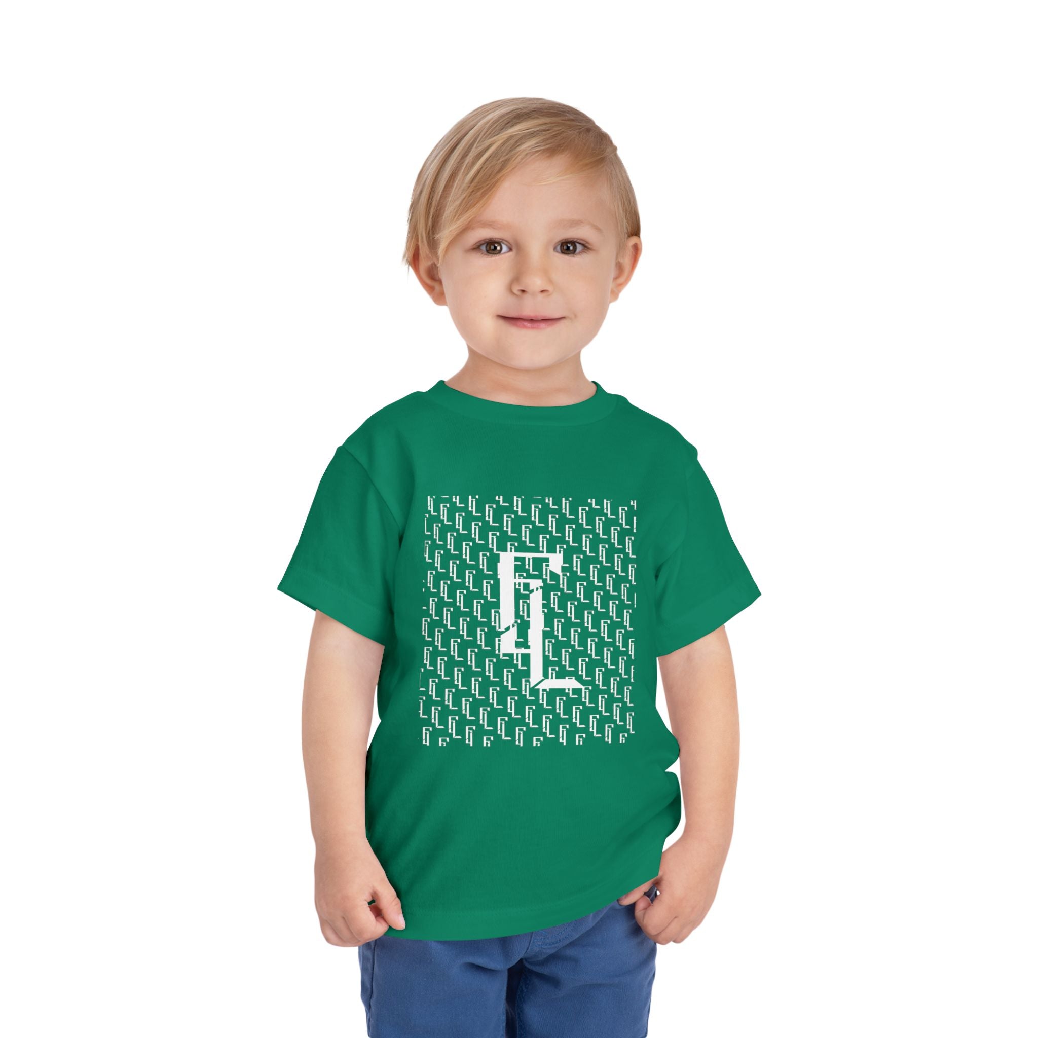 White-F4L Toddler Short Sleeve Tee