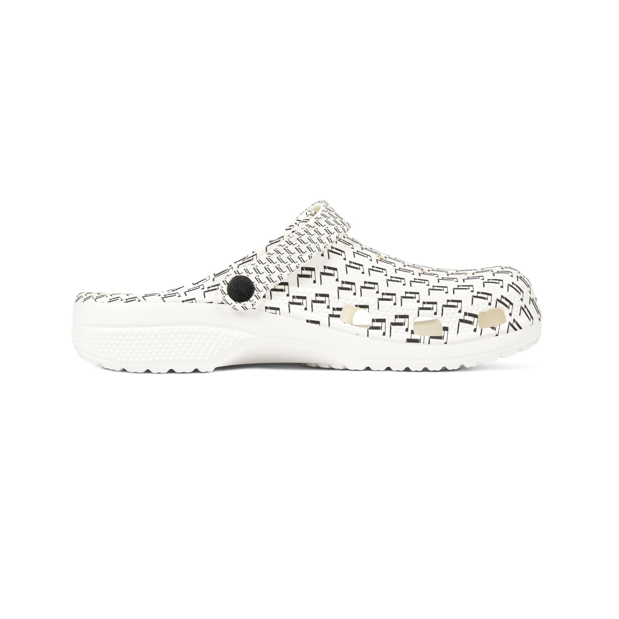 White F4L EVA Adult's Foam Clogs
