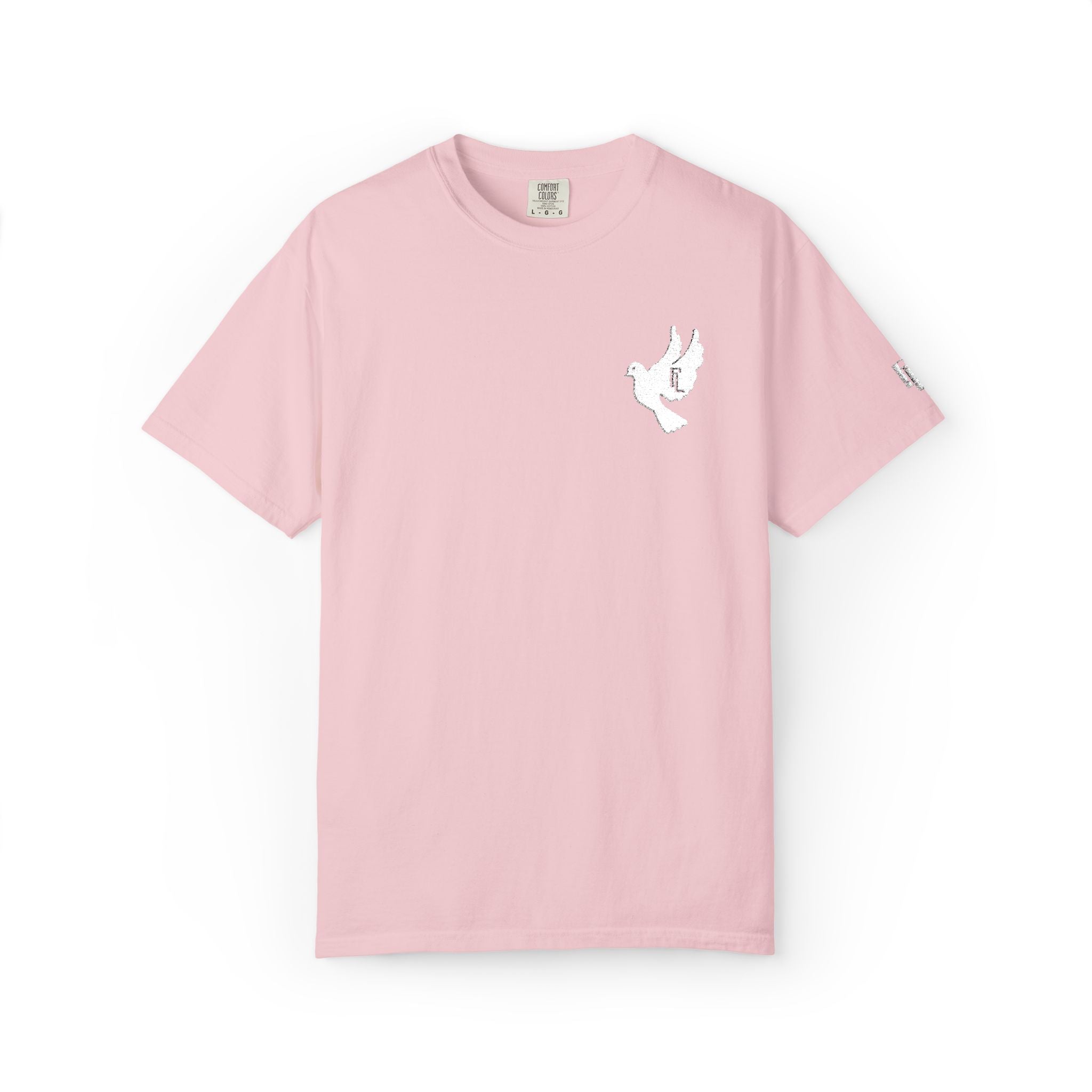White-F4L DOVE T-Shirts [Embroidery]