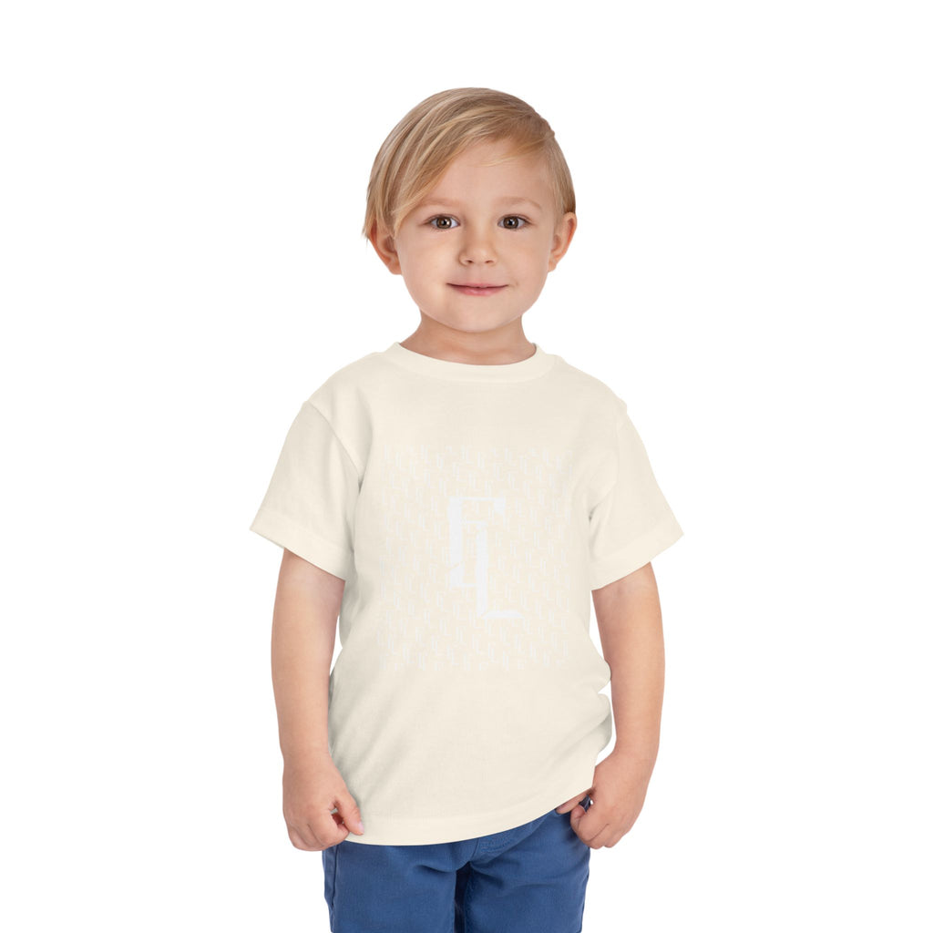 White-F4L Toddler Short Sleeve Tee