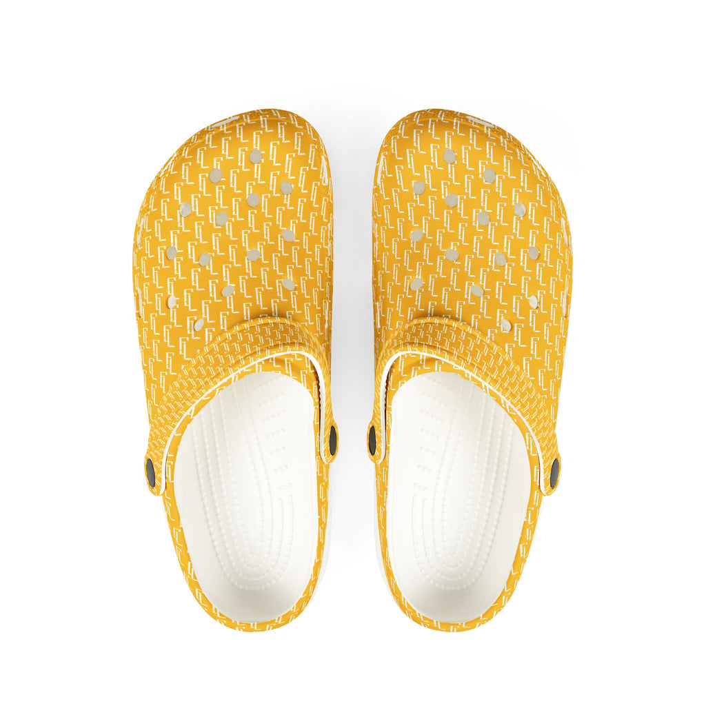 W Yellow F4L EVA Adult's Foam Clogs