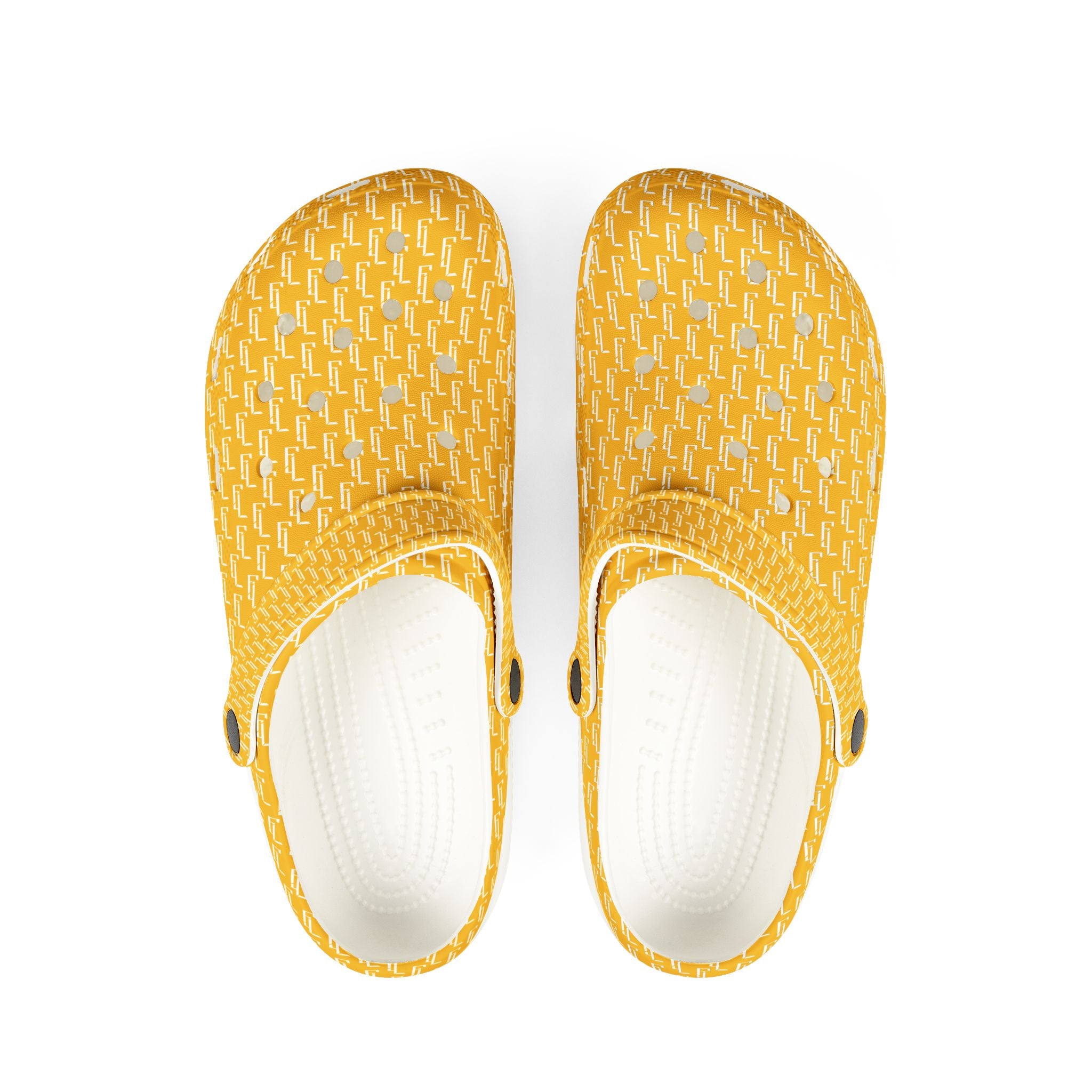 W Yellow F4L EVA Adult's Foam Clogs