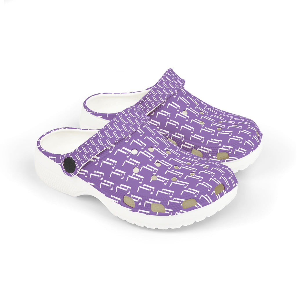 W Light Purple F4L Kid's EVA Foam Clogs