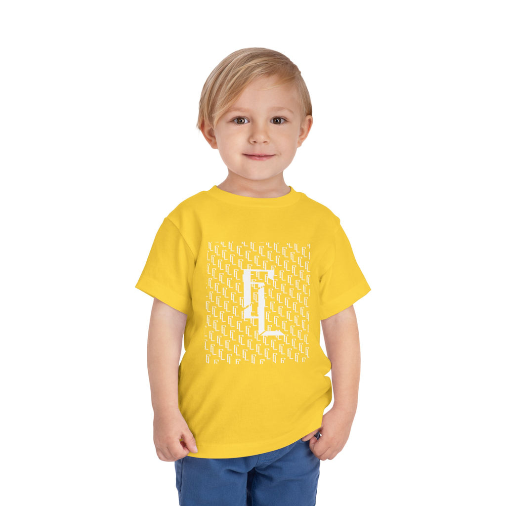 White-F4L Toddler Short Sleeve Tee