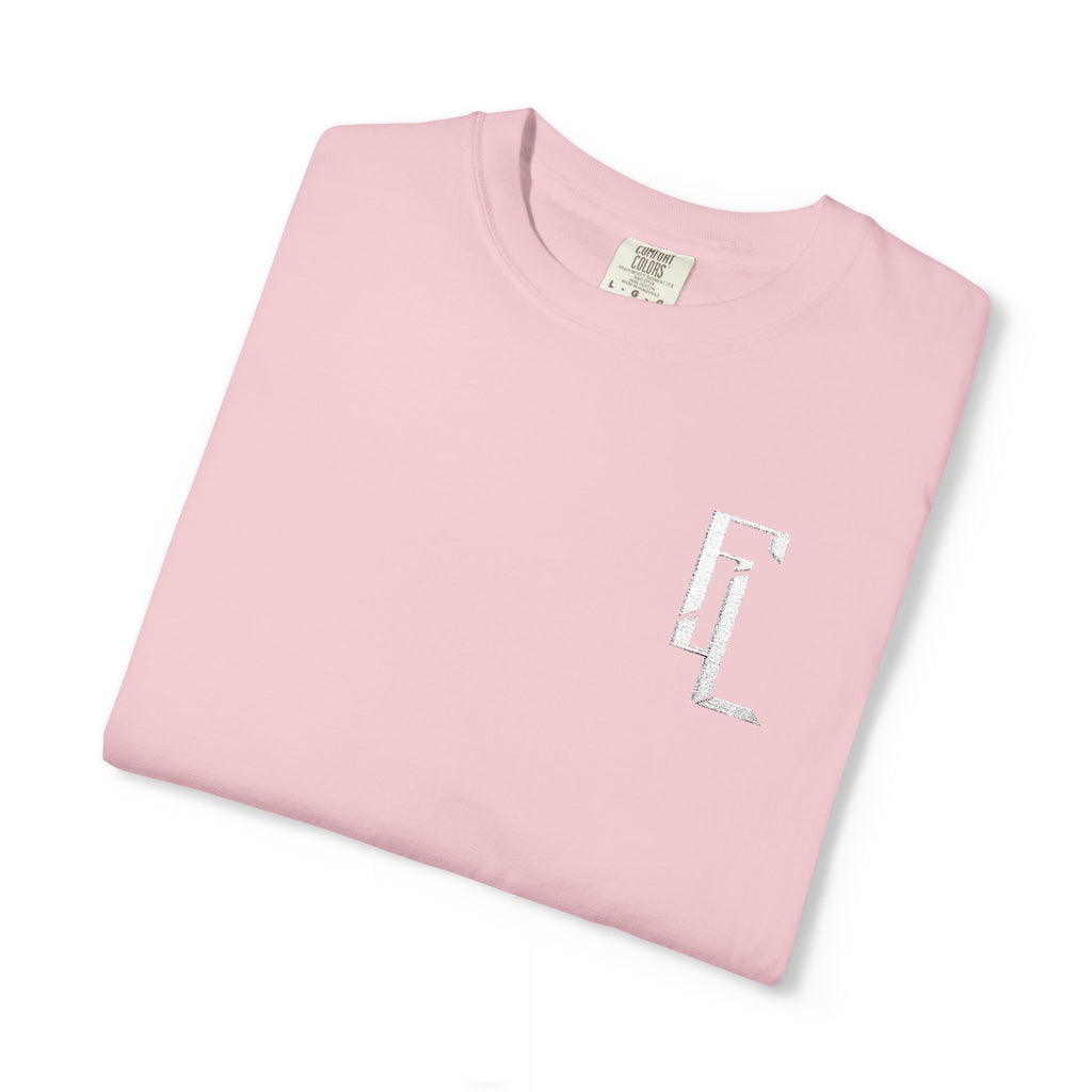 White-F4L T-Shirts [Embroidery]