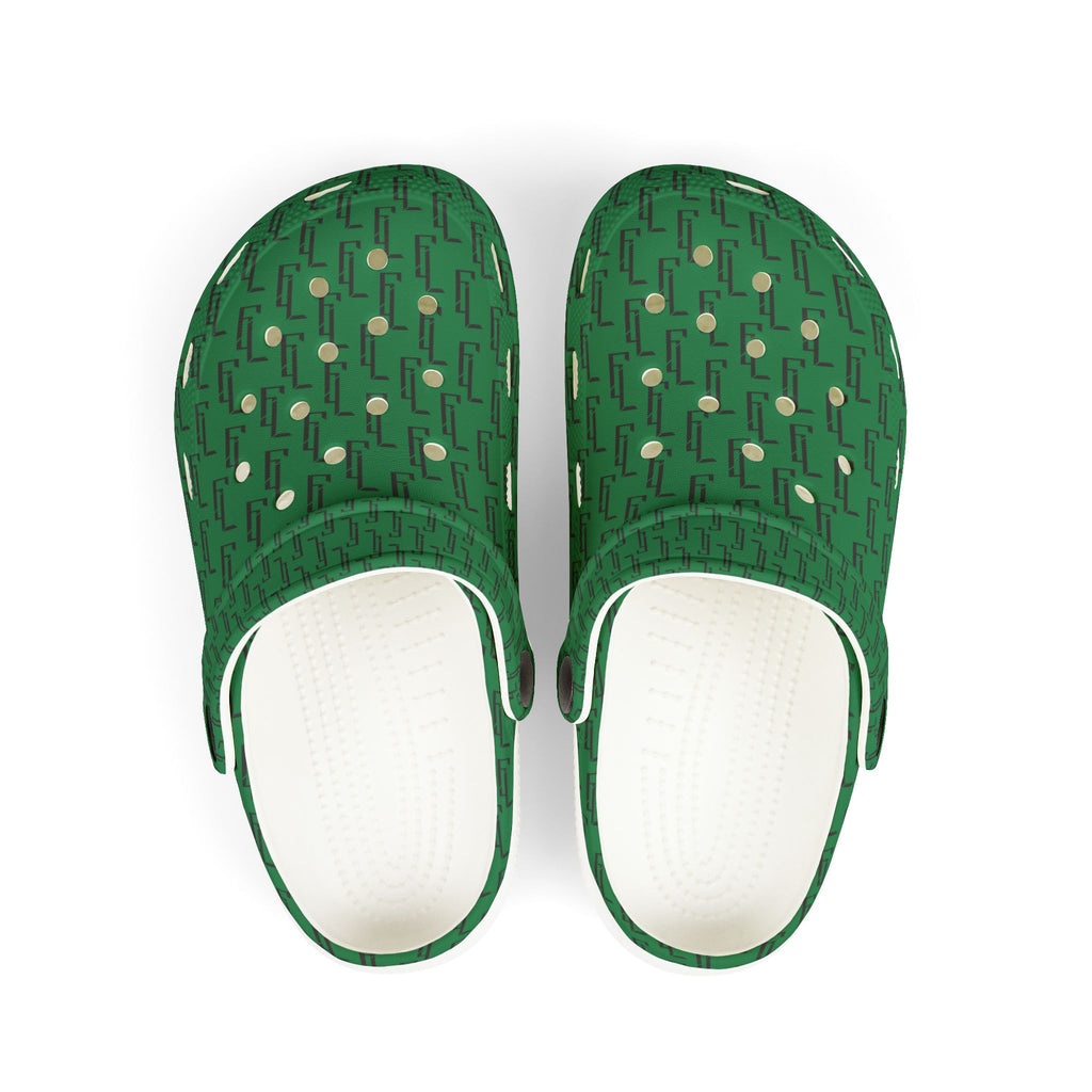 Dark Green F4L Kid's EVA Foam Clogs