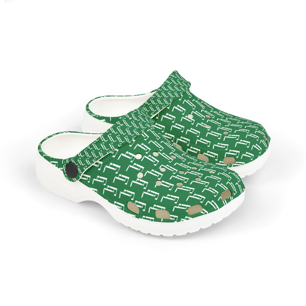 W Dark Green F4L Kid's EVA Foam Clogs