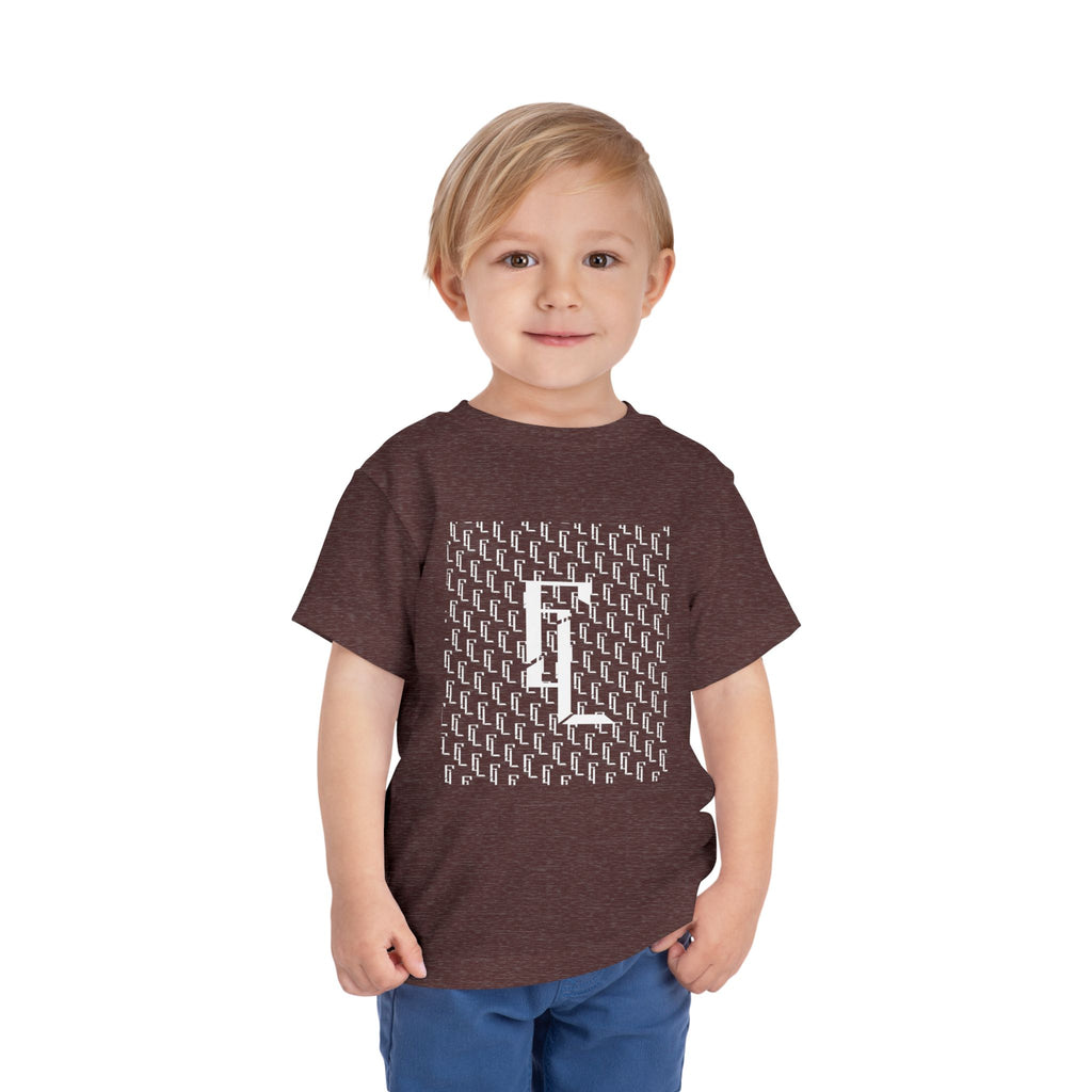 White-F4L Toddler Short Sleeve Tee