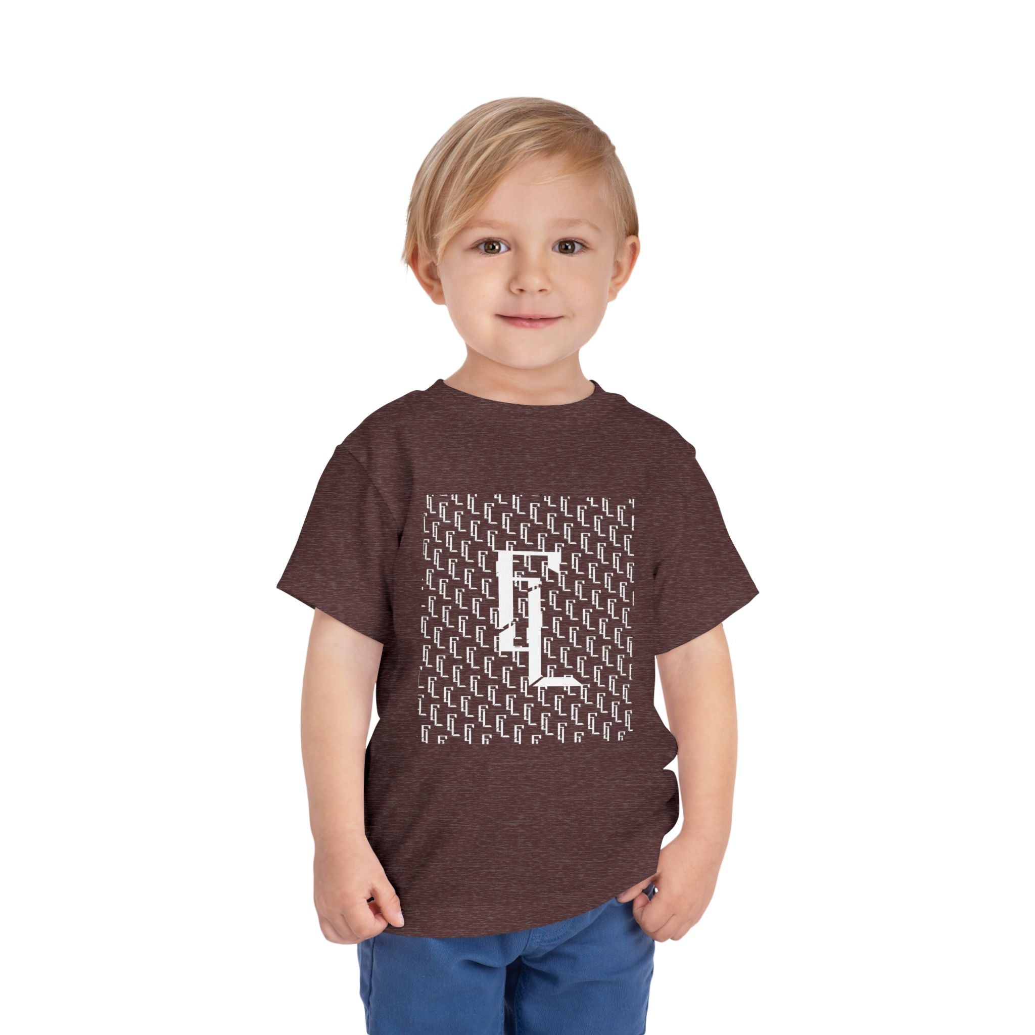 White-F4L Toddler Short Sleeve Tee