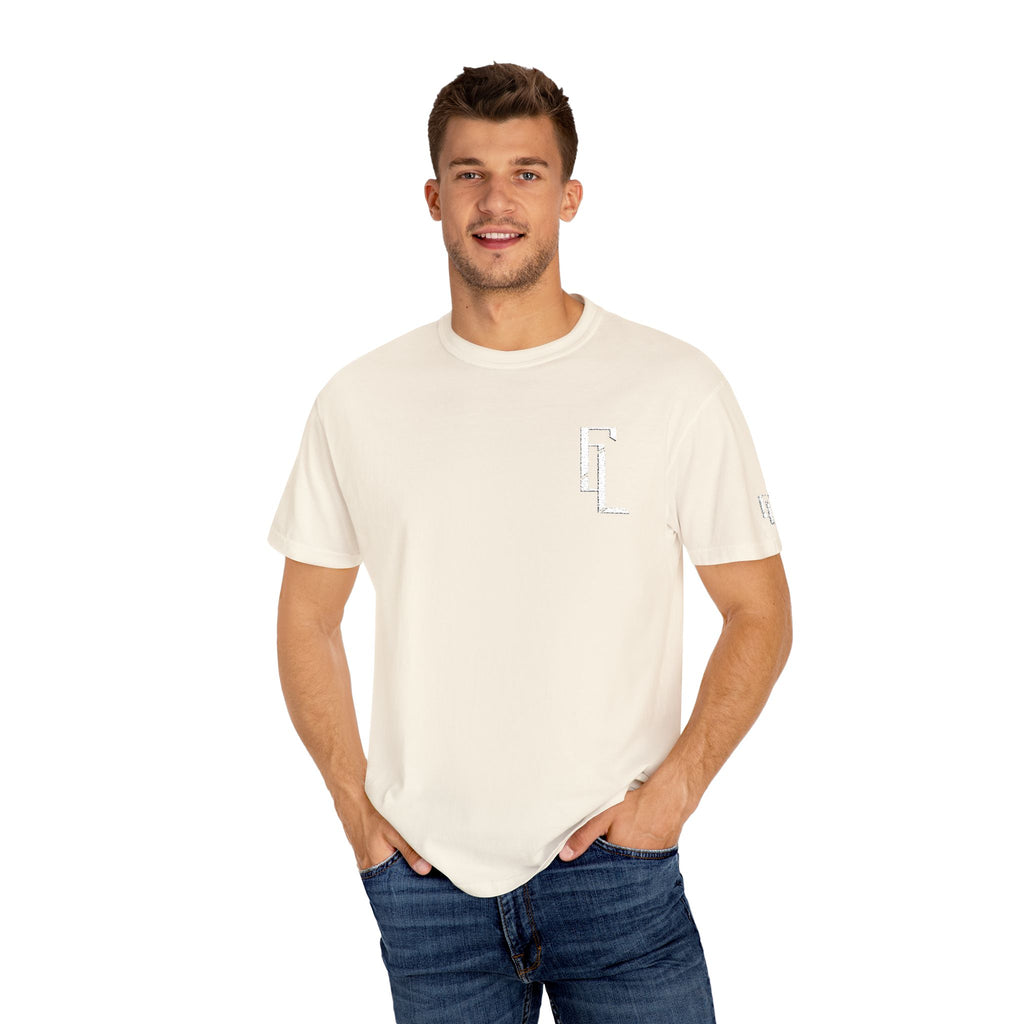 White-F4L T-Shirts [Embroidery]