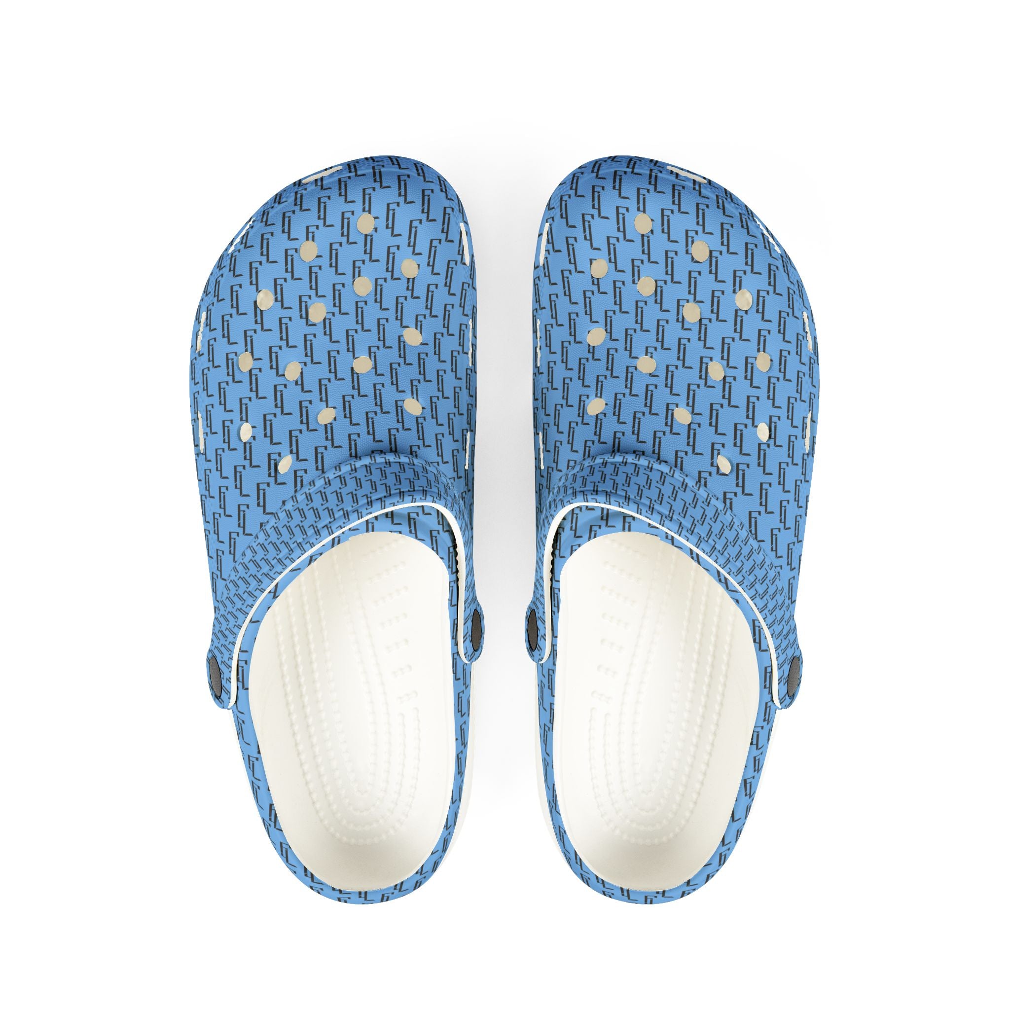 Light Blue F4L EVA Adult's Foam Clogs