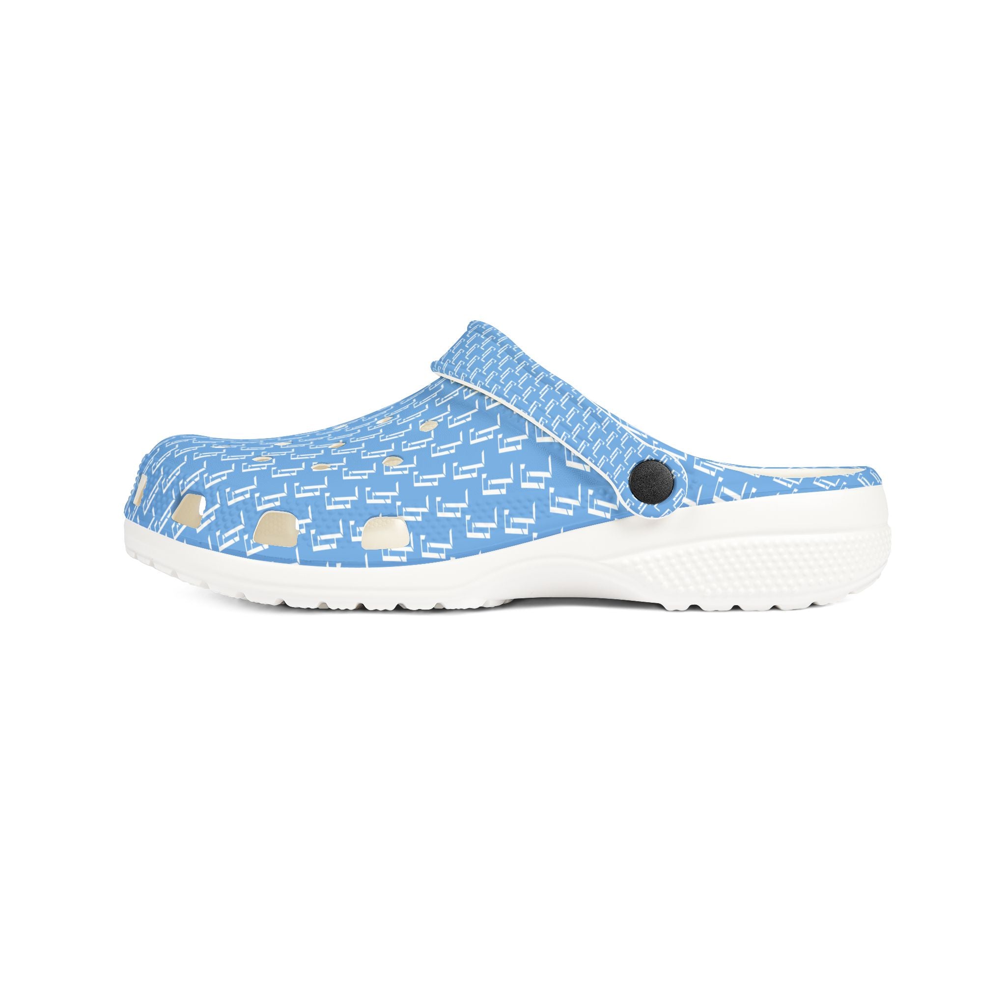W Light Blue F4L EVA Adult's Foam Clogs