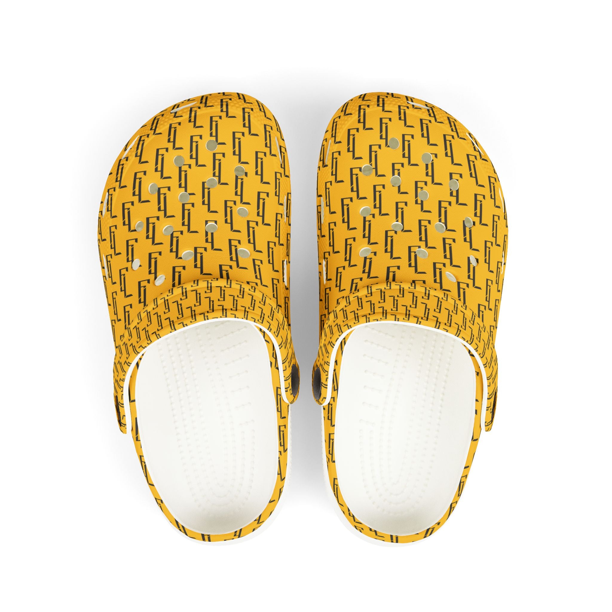 Yellow F4L Kid's EVA Foam Clogs