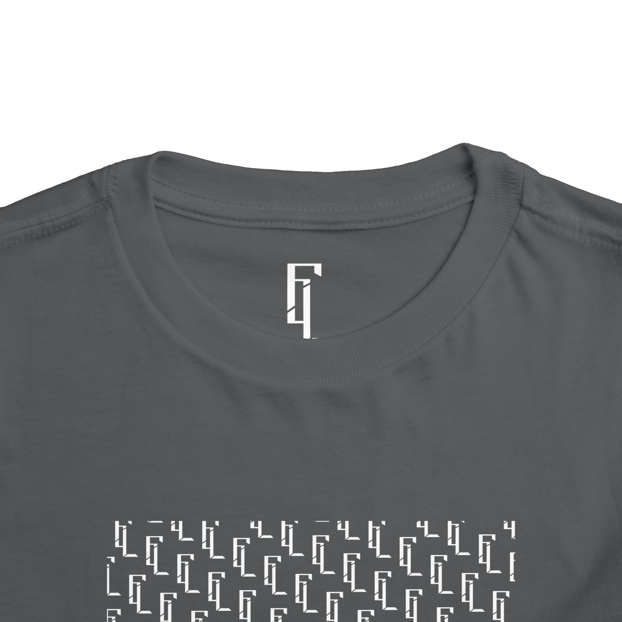 White-F4L Toddler Short Sleeve Tee